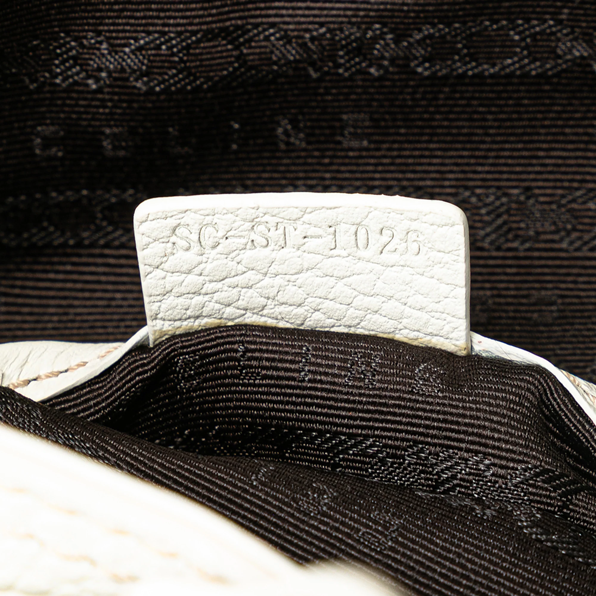 Celine | Pre-Owned Macadam Denim Tote | Blue/Denim/White - Image 10