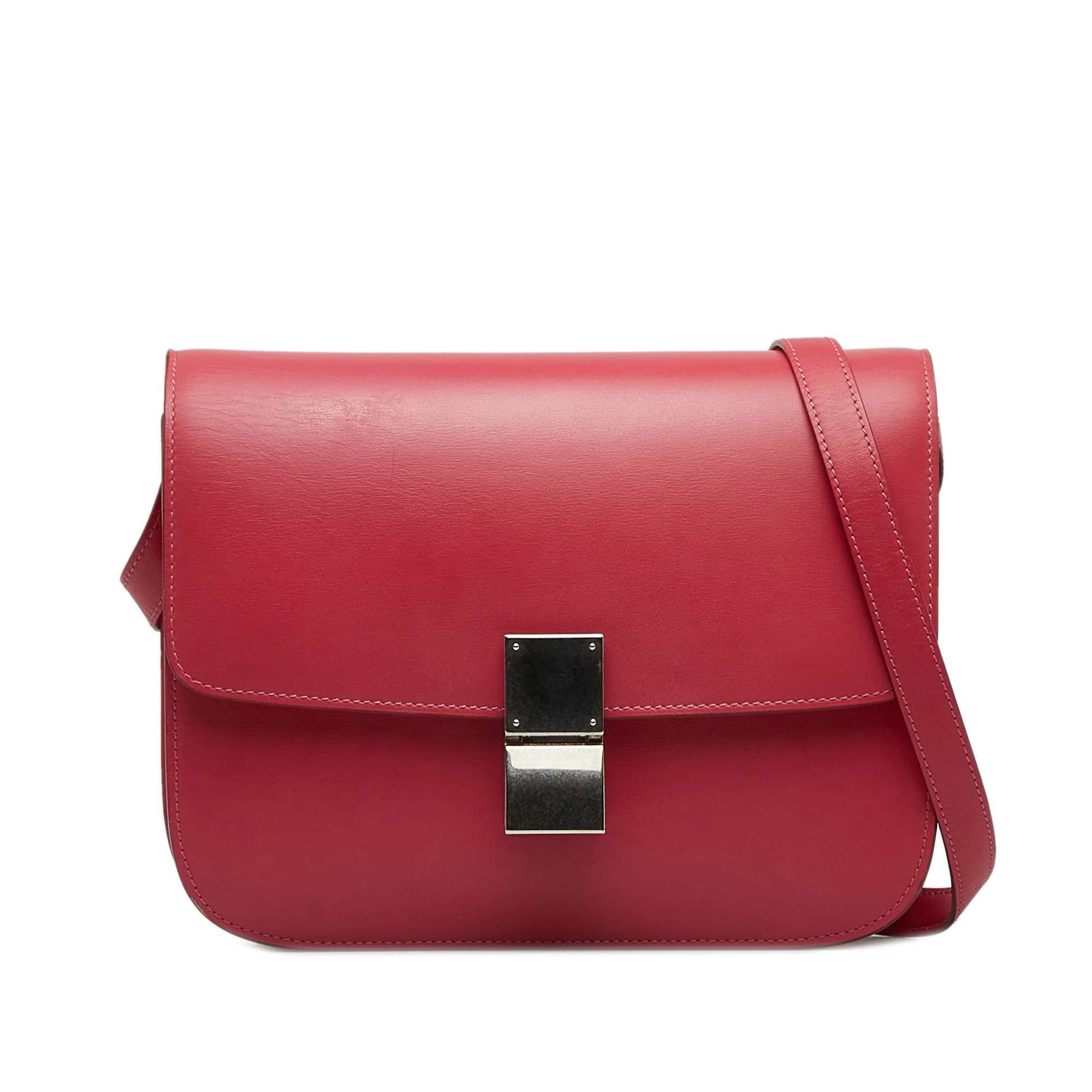 Celine | Pre-Owned Medium Calfskin Classic Box | Pink/Blush
