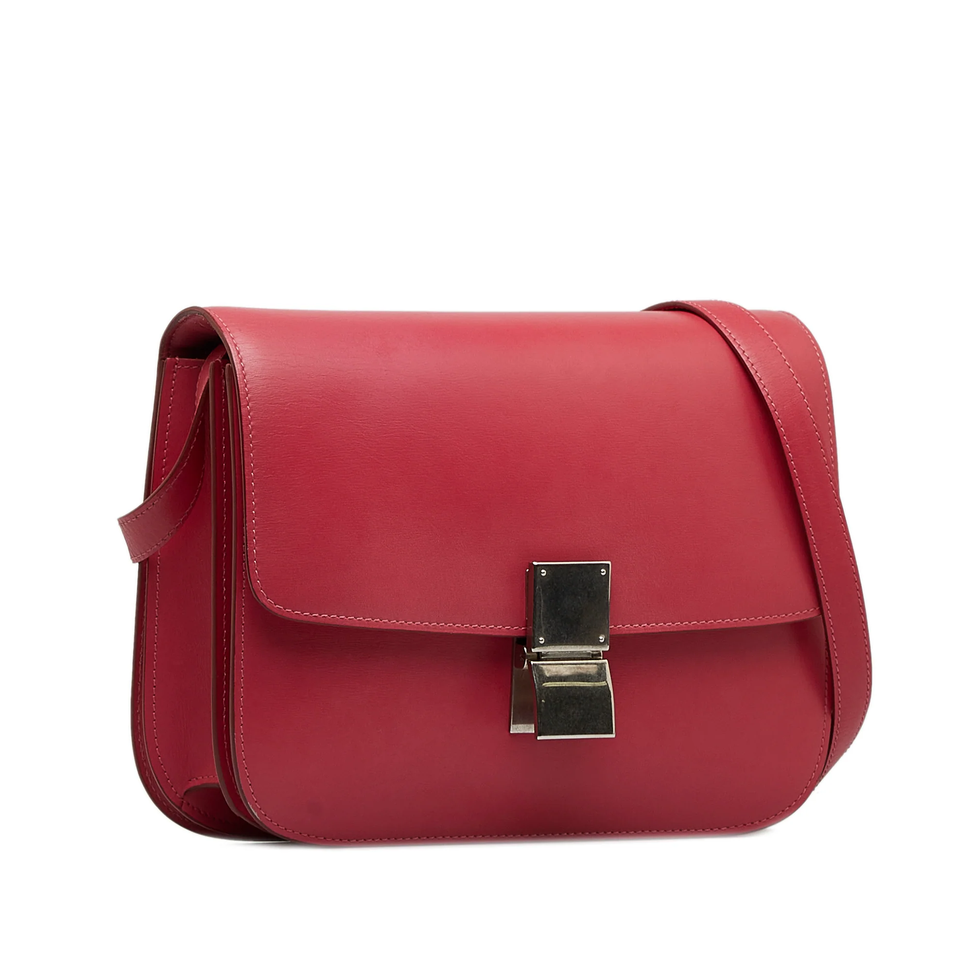 Celine | Pre-Owned Medium Calfskin Classic Box | Pink/Blush - Image 2