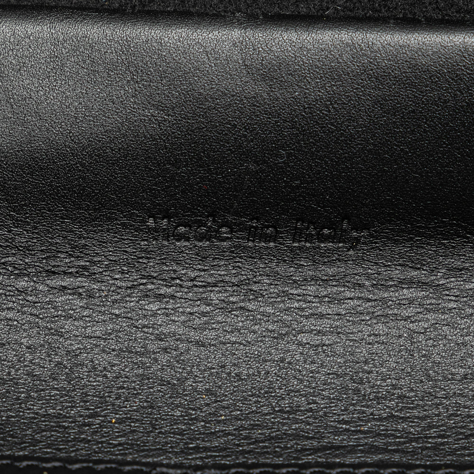 Celine | Pre-Owned Mini Felt and Calfskin Belt Satchel | Red - Image 6