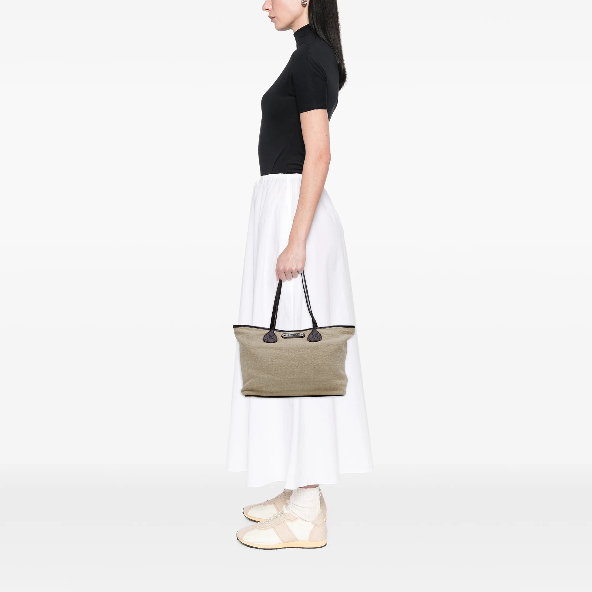 Celine | Pre-Owned Raffia Tote | Brown/Light Beige - Image 9