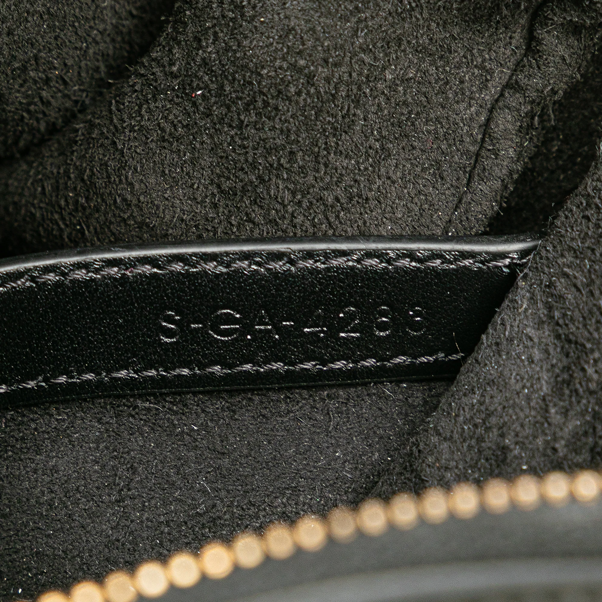 Celine | Pre-Owned Smooth Calfskin Cuir Triomphe Satchel | Black - Image 13