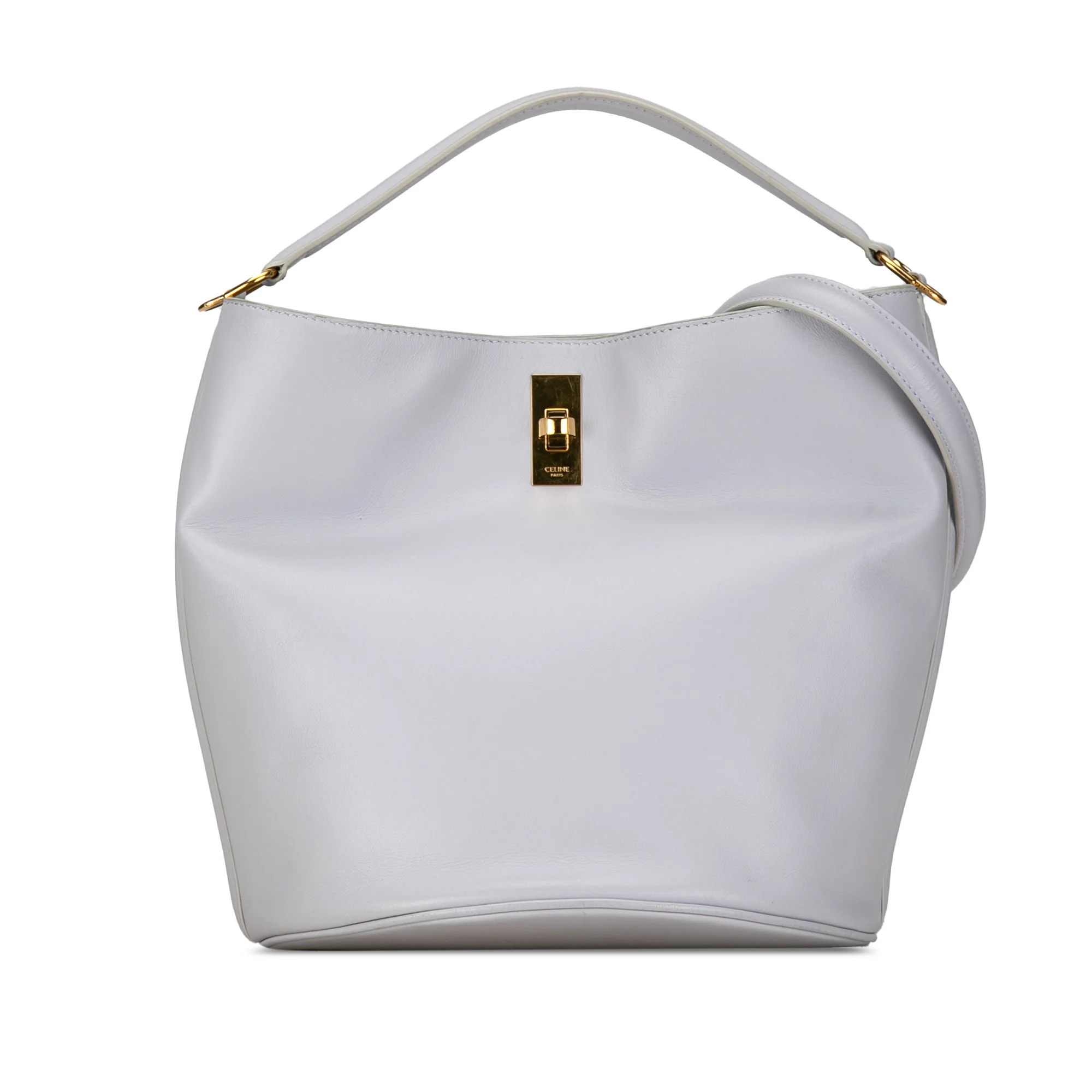 Celine | Pre-Owned Teen Bucket 16 | Blue/Light Blue
