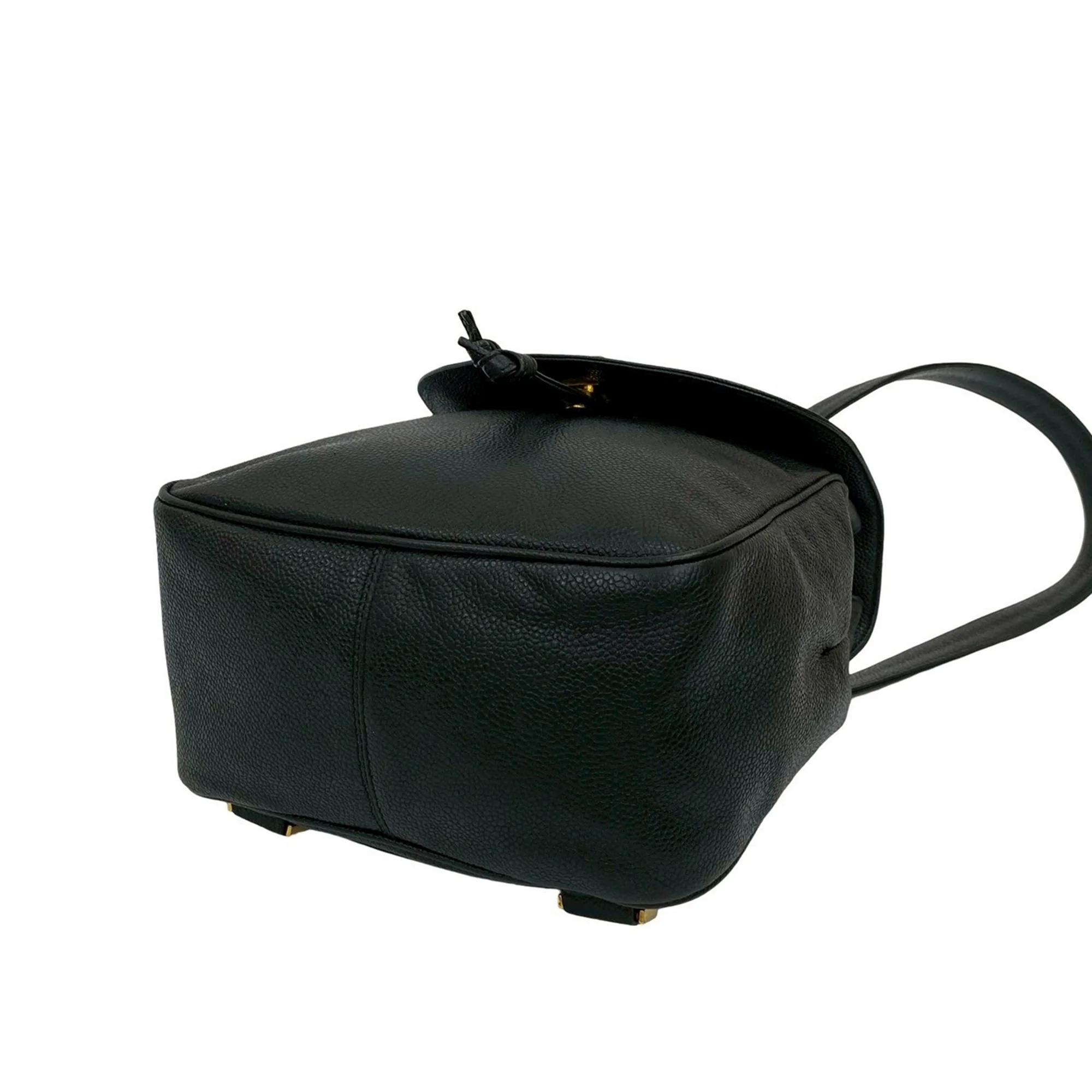Chanel | Pre-Owned Caviar CC Turnlock Backpack | Black - Image 7