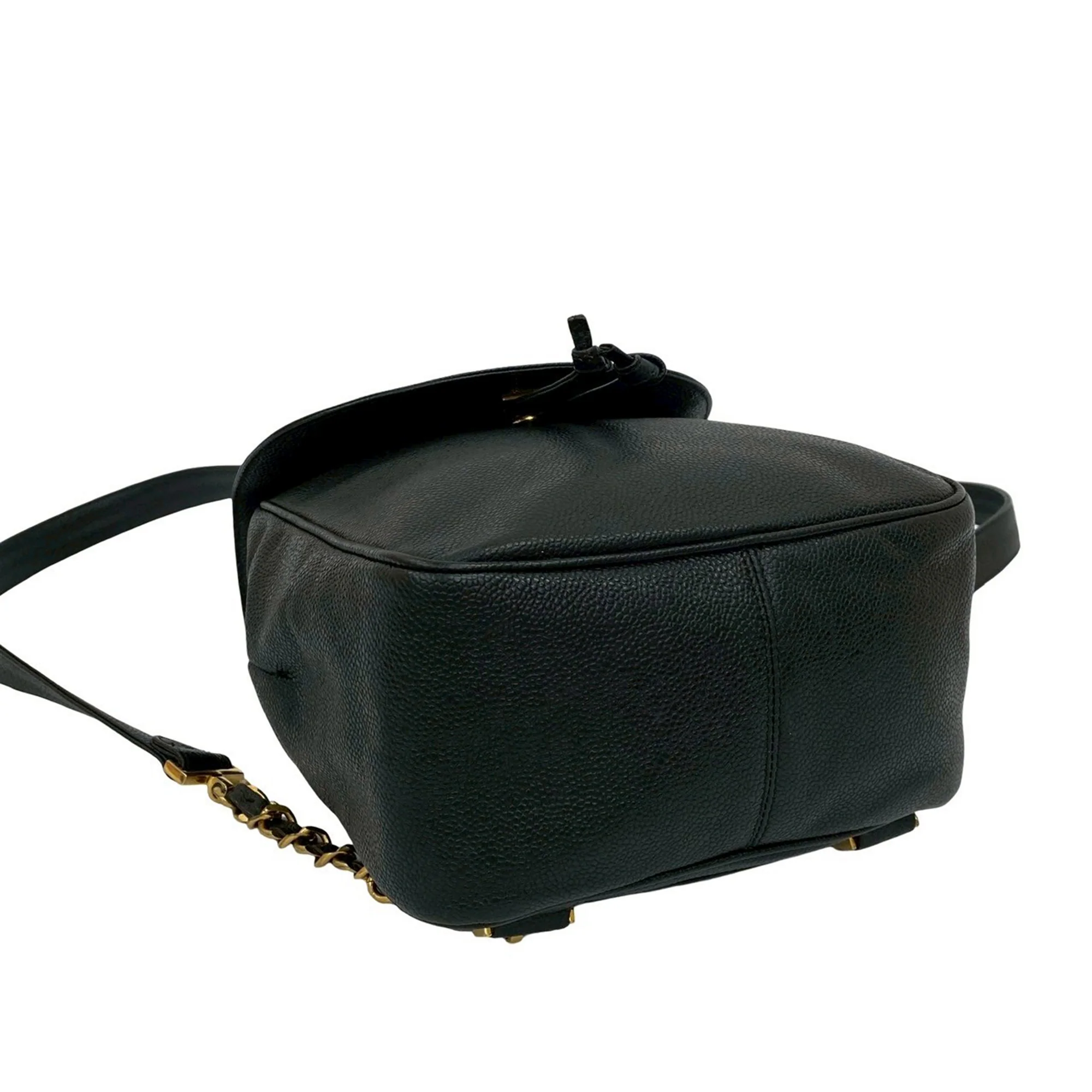 Chanel | Pre-Owned Caviar CC Turnlock Backpack | Black - Image 8