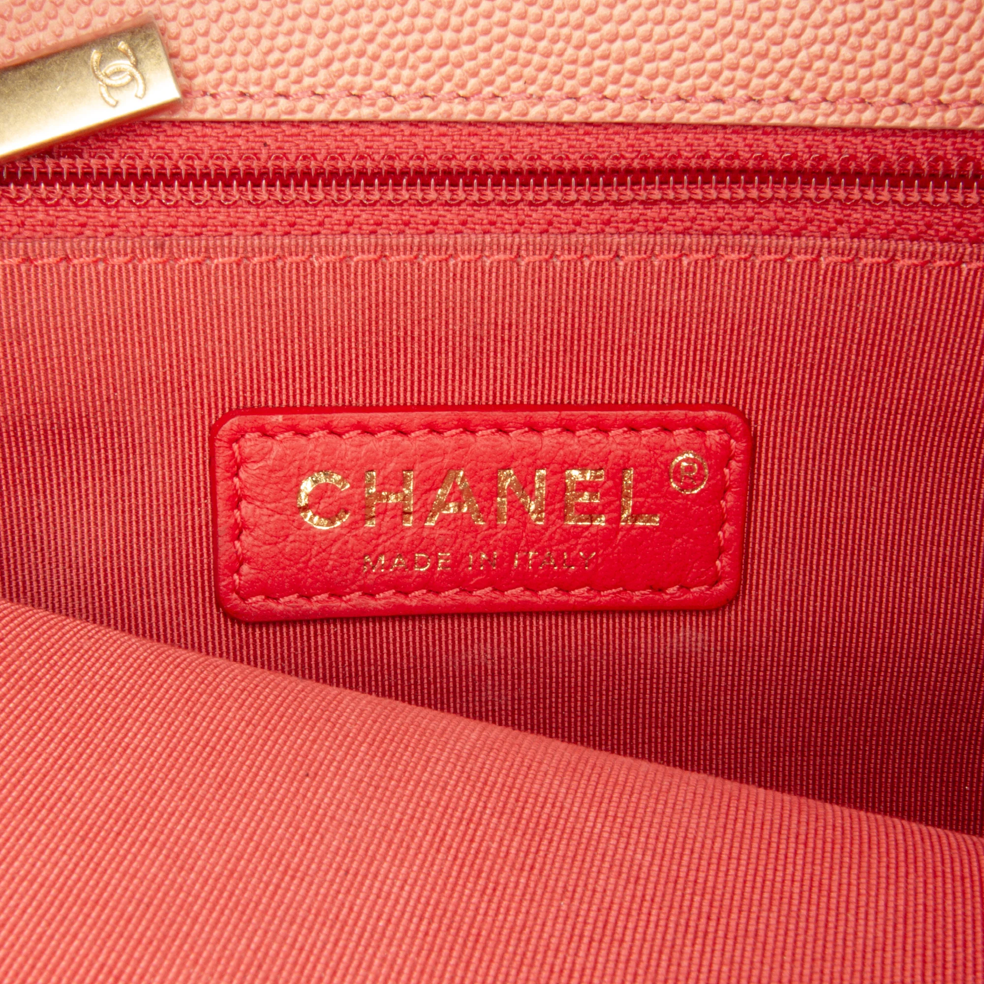 Chanel | Pre-Owned Caviar Sunset On The Sea Flap Belt Bag | Pink - Image 8