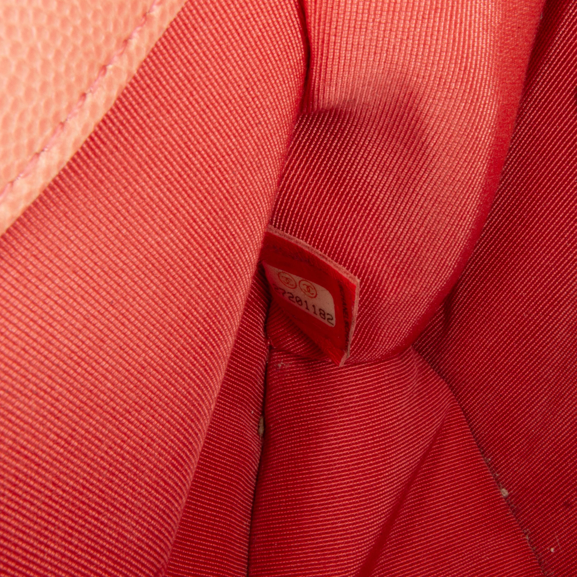 Chanel | Pre-Owned Caviar Sunset On The Sea Flap Belt Bag | Pink - Image 9