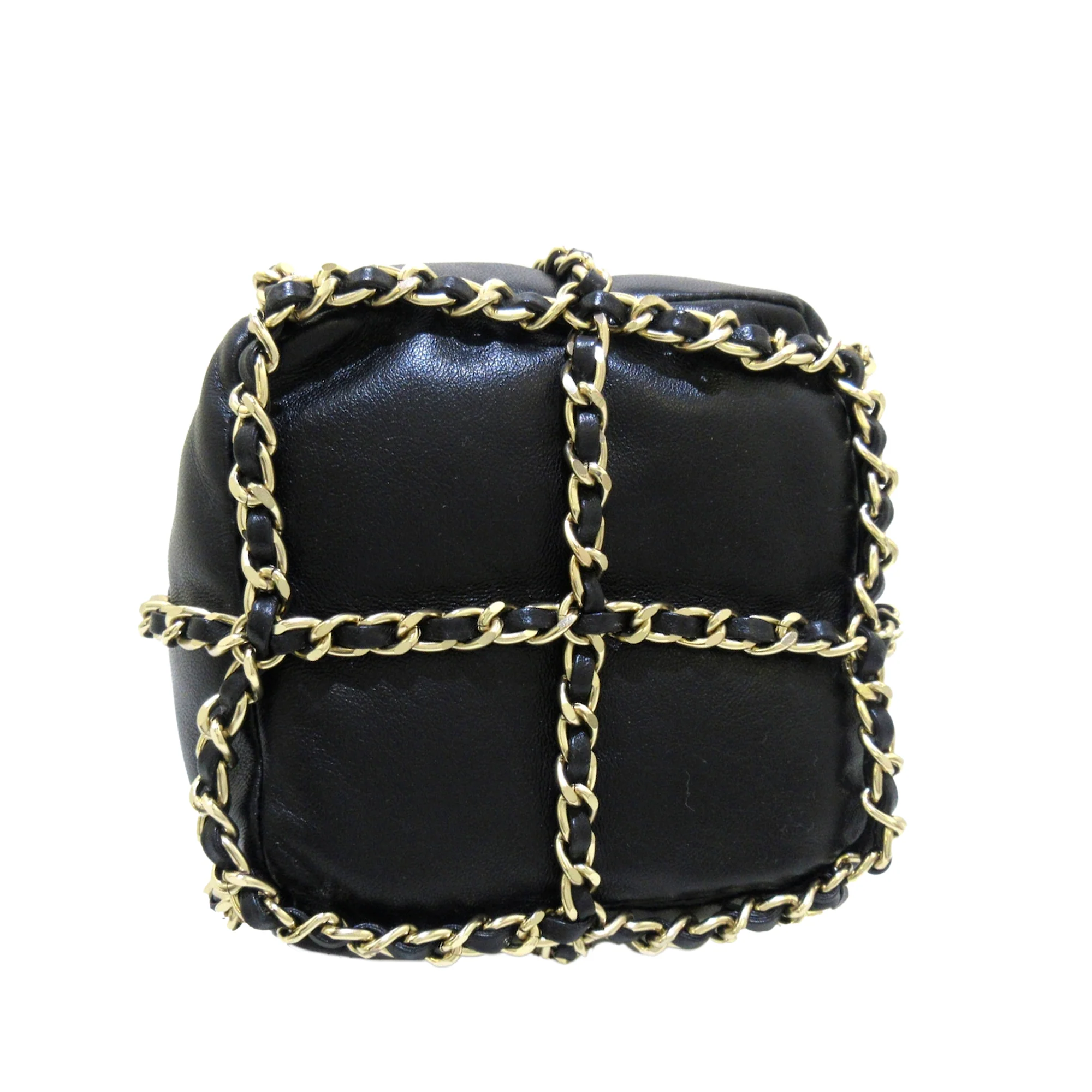 Chanel | Pre-Owned CC Bucket | Black - Image 10