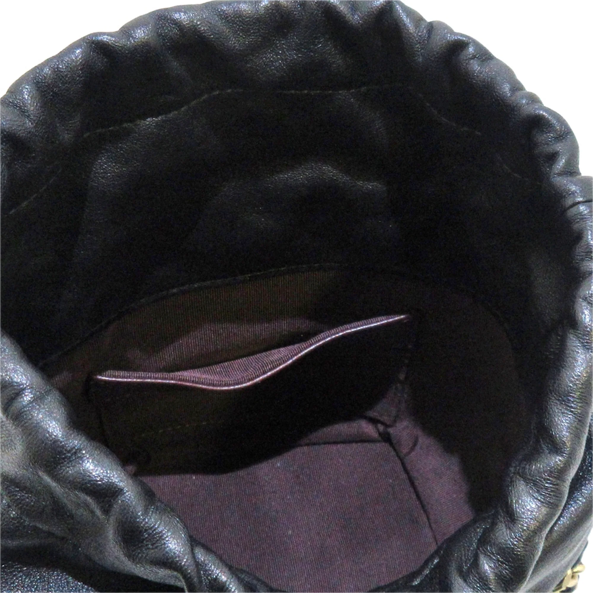 Chanel | Pre-Owned CC Bucket | Black - Image 11