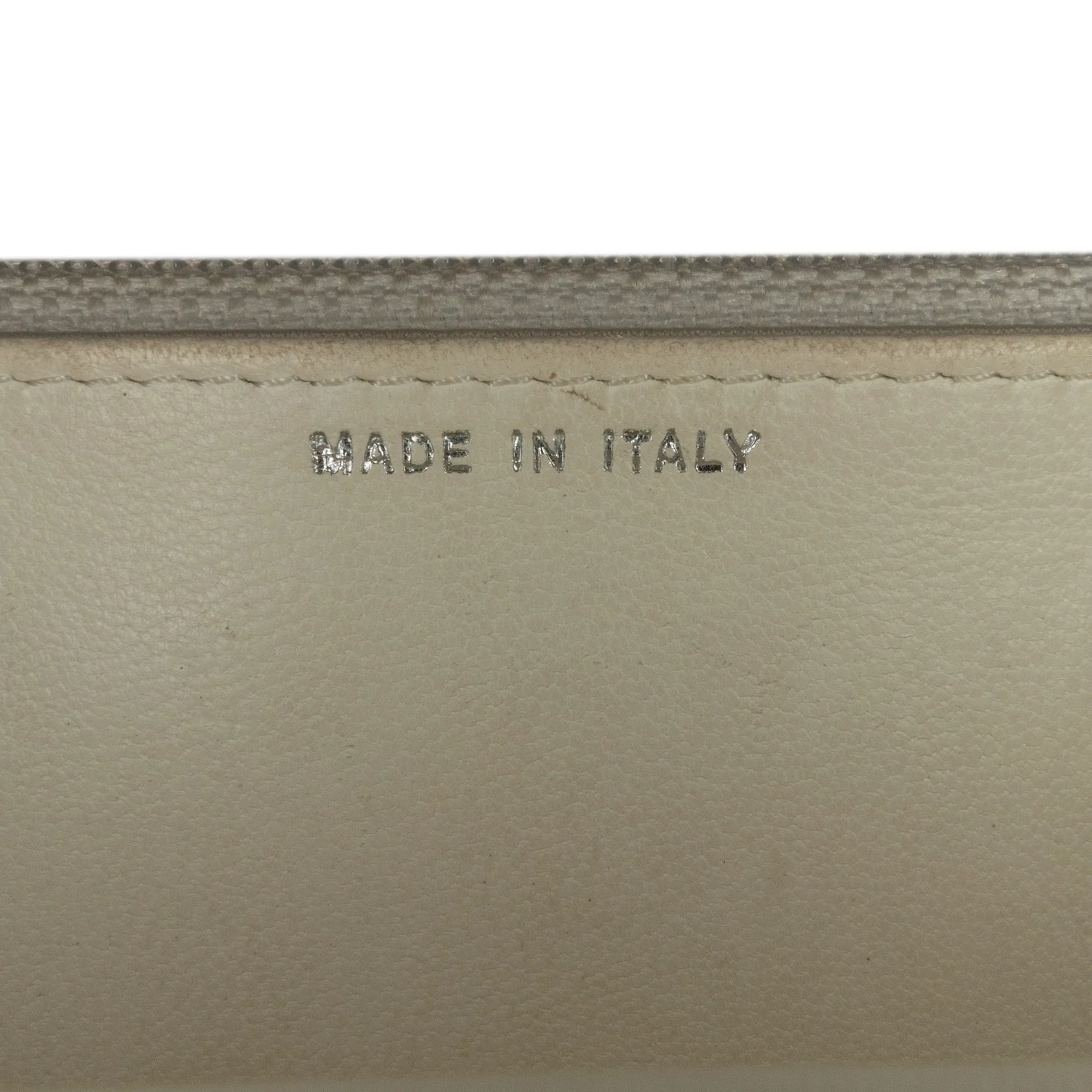 Chanel | Pre-Owned CC Coated Tweed Wallet On Chain - II | Beige - Image 13