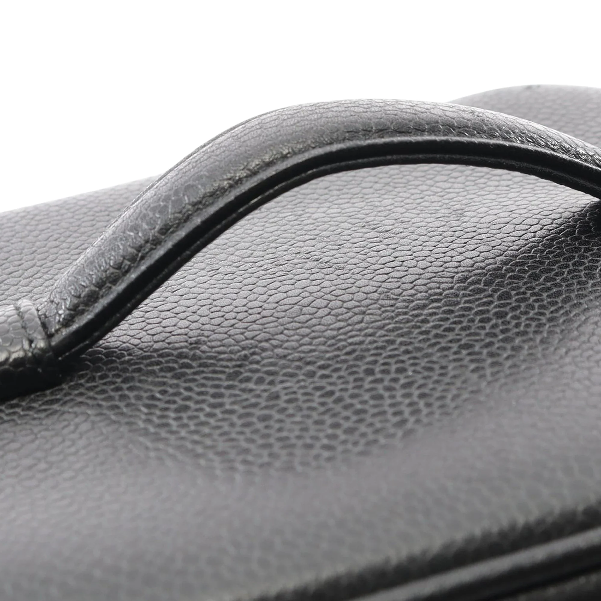 Chanel | Pre-Owned CC Lambskin Vanity Case | Black - Image 2