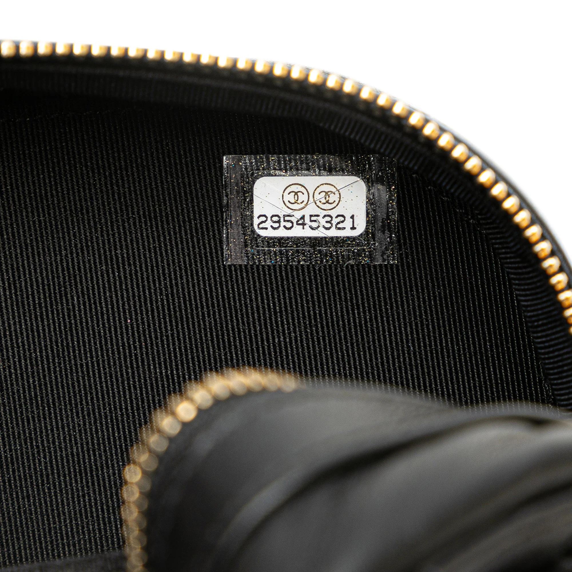 Chanel | Pre-Owned CC Quilted Lambskin Octagon Camera Case | Black - Image 6