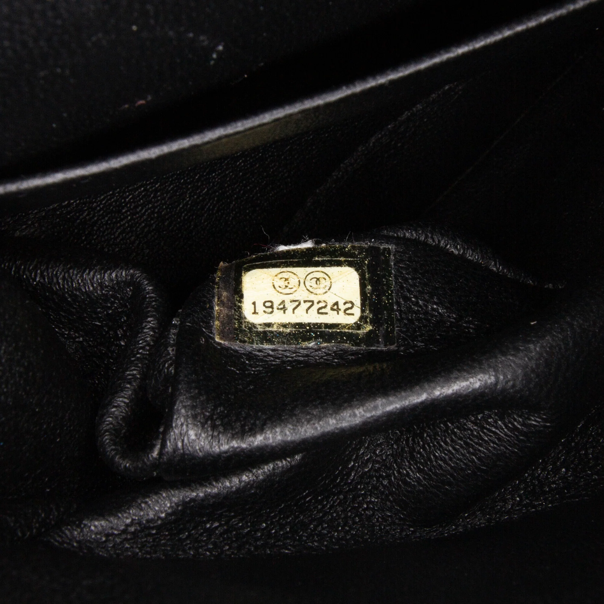 Chanel | Pre-Owned Medium Classic Jersey Double Flap | Black - Image 7
