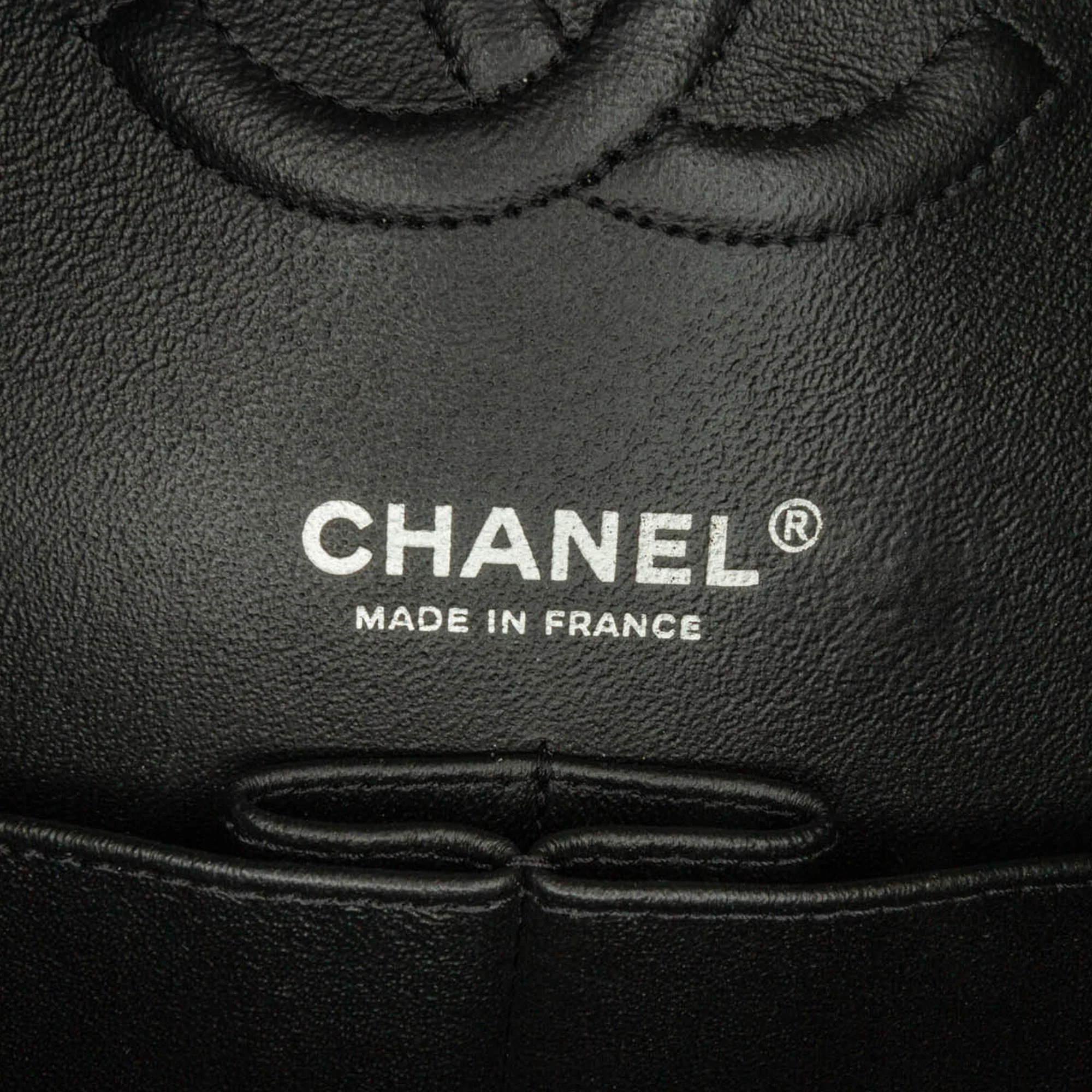 Chanel | Pre-Owned Medium Denim Double Flap | Black - Image 10