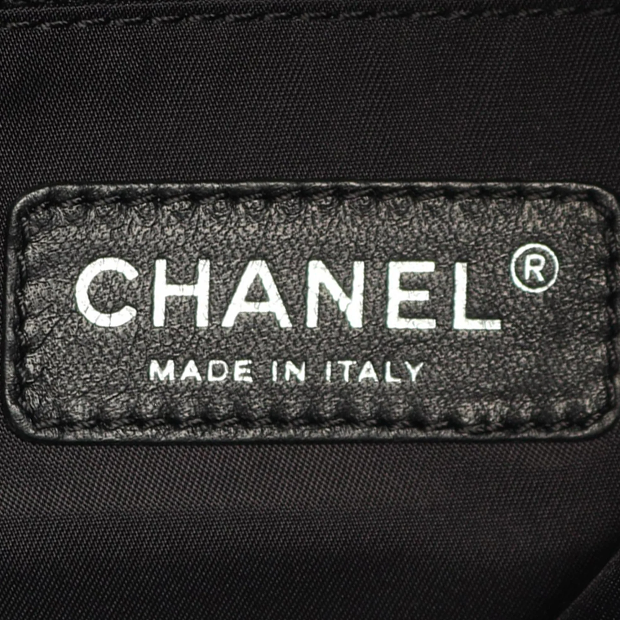 Chanel | Pre-Owned Medium Quilted Coated Canvas Paris Biarritz Tote | Black - Image 4