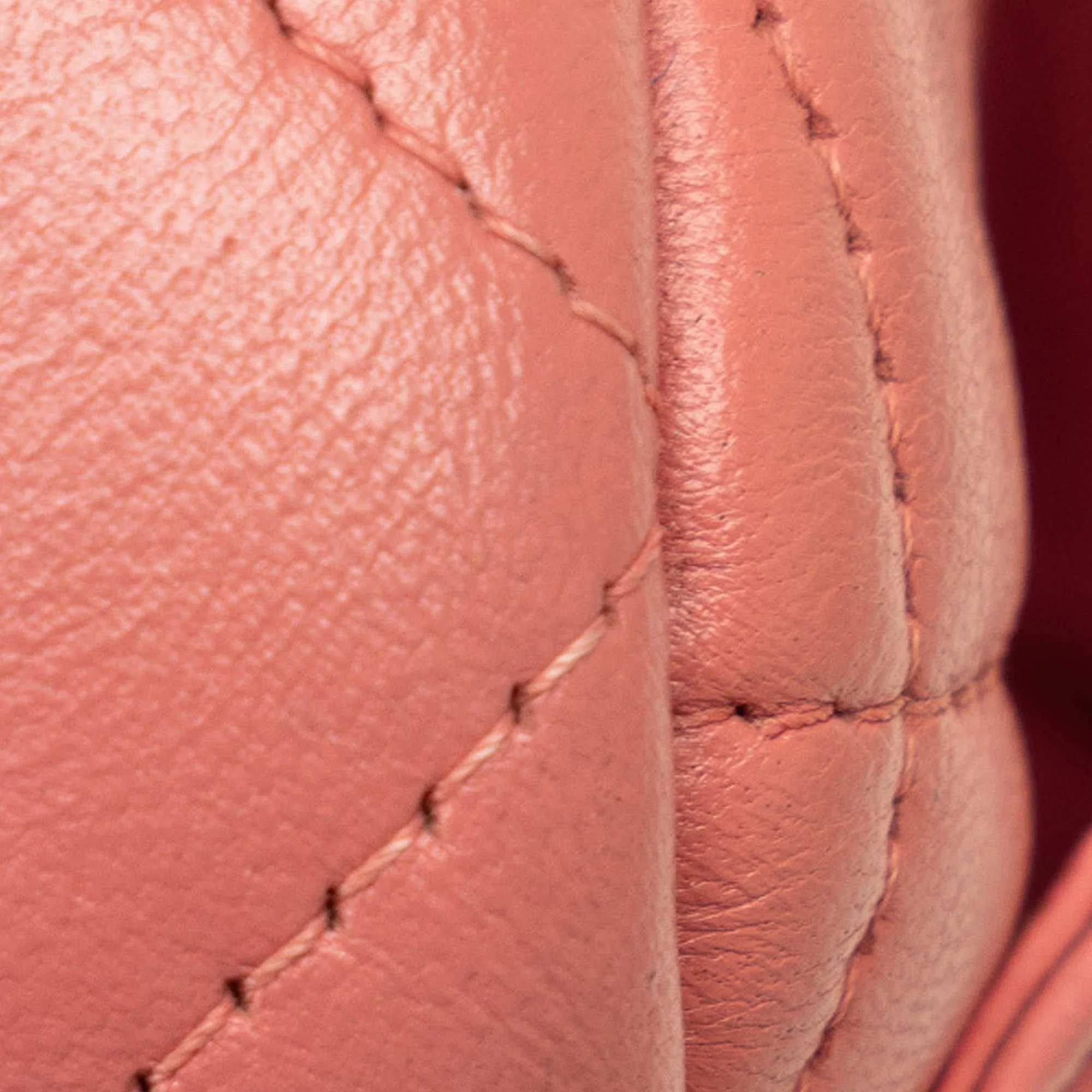 Chanel | Pre-Owned Mini Lambskin Camera Case | Pink - Image 2
