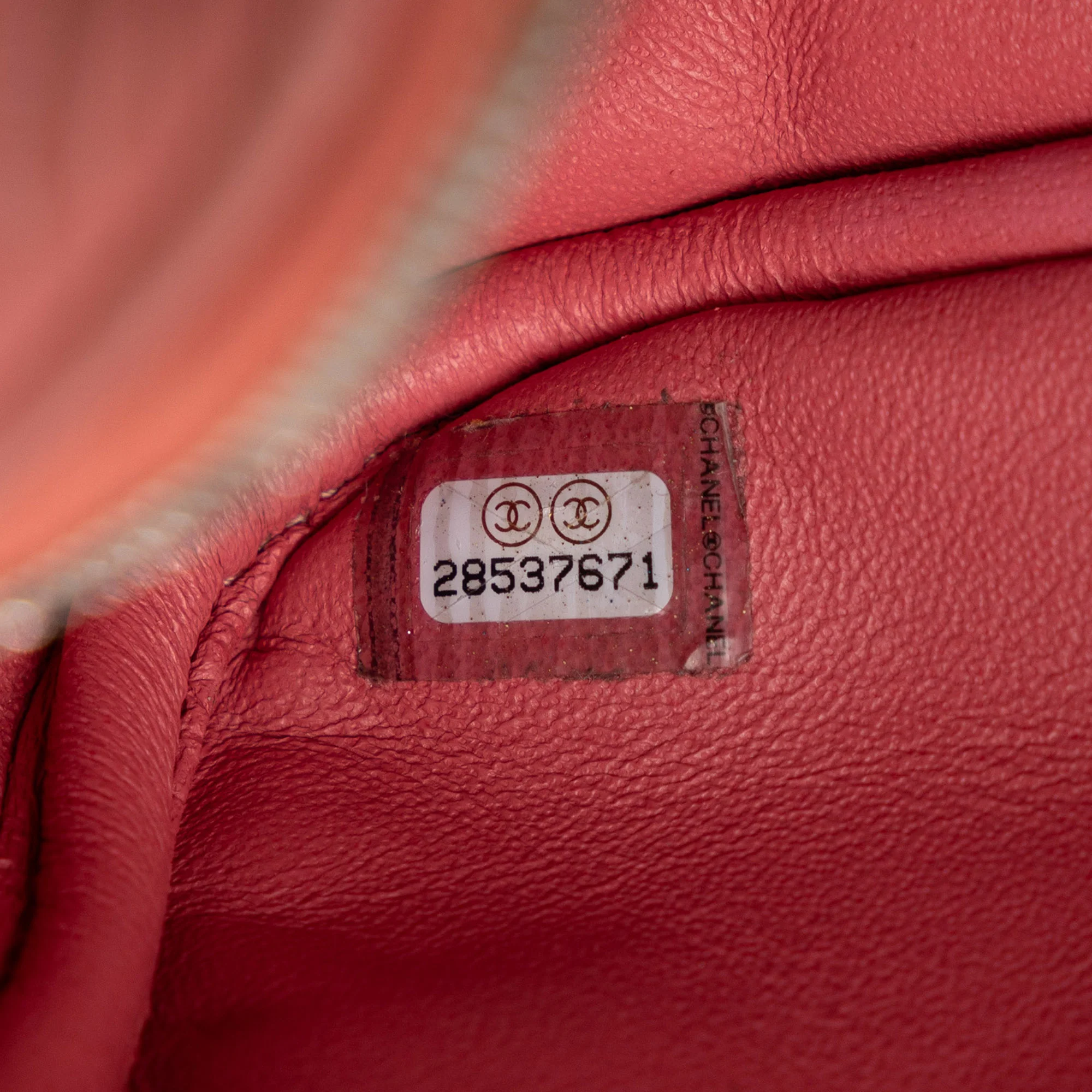 Chanel | Pre-Owned Mini Lambskin Camera Case | Pink - Image 8