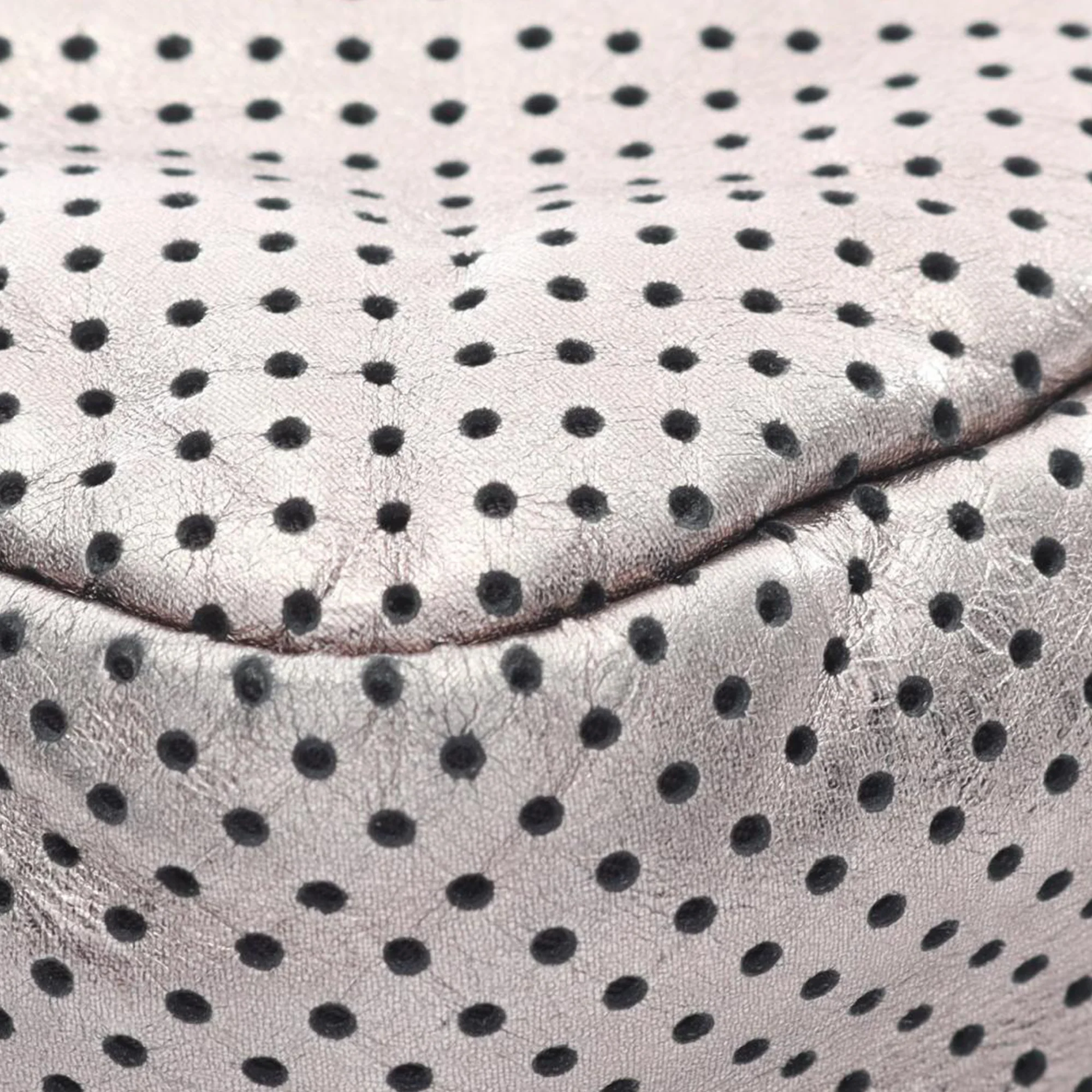 Chanel | Pre-Owned Reissue Perforated Calfskin Drill Flap | Silver - Image 11