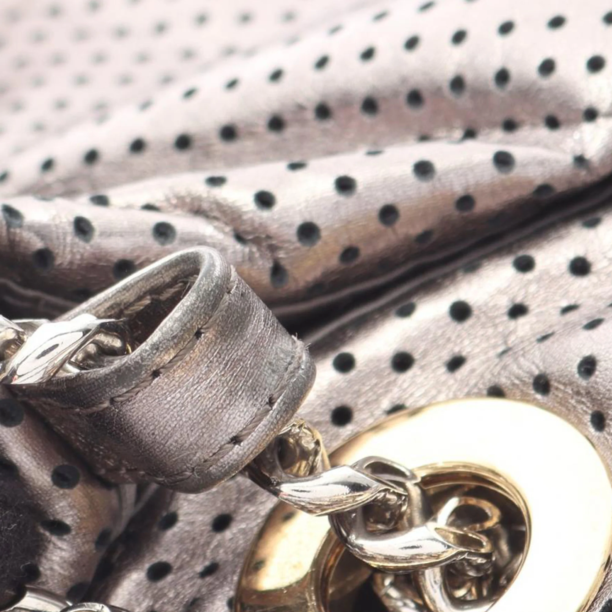 Chanel | Pre-Owned Reissue Perforated Calfskin Drill Flap | Silver - Image 9
