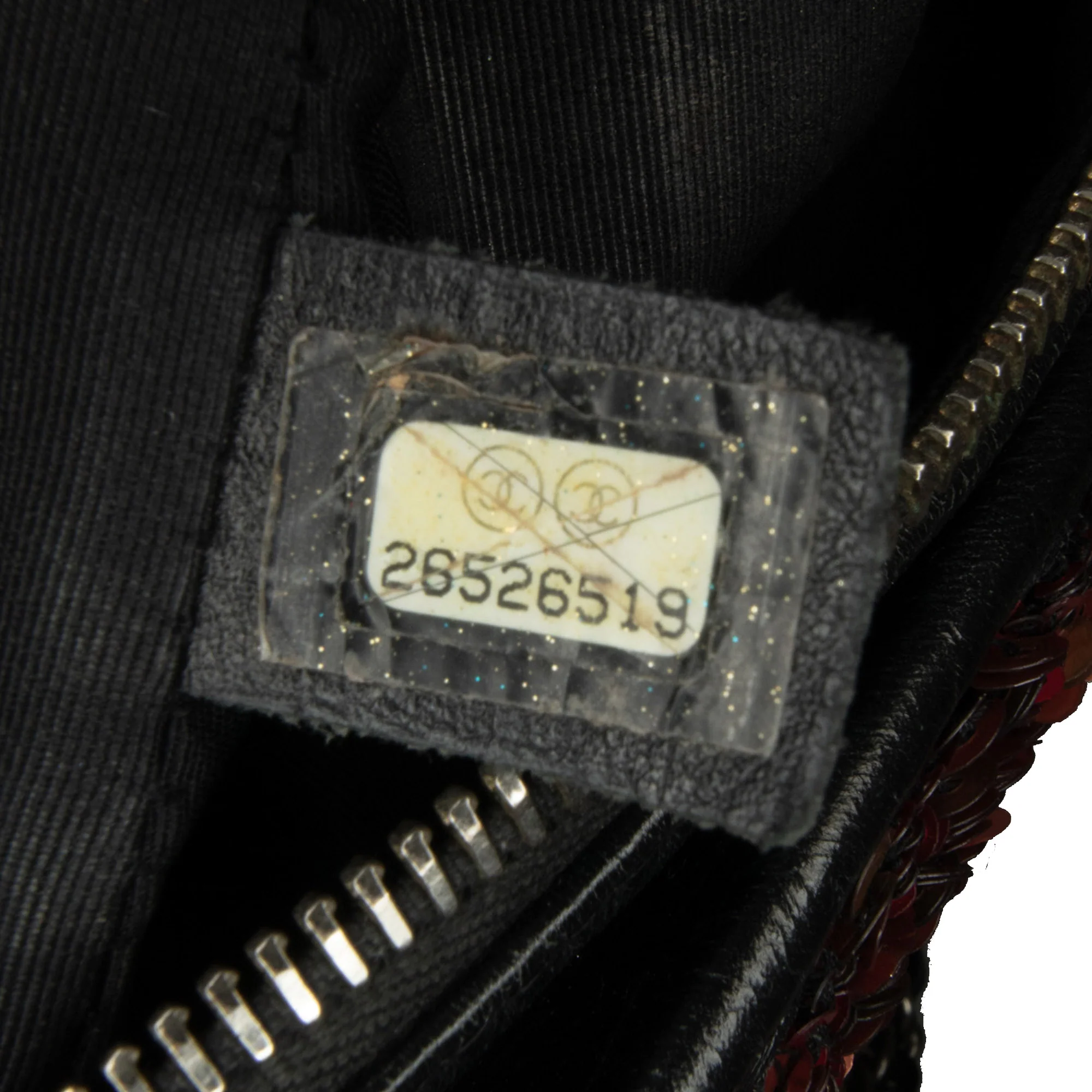 Chanel | Pre-Owned Small Sequin Gabrielle Crossbody | Brown/Bronze/Black - Image 9