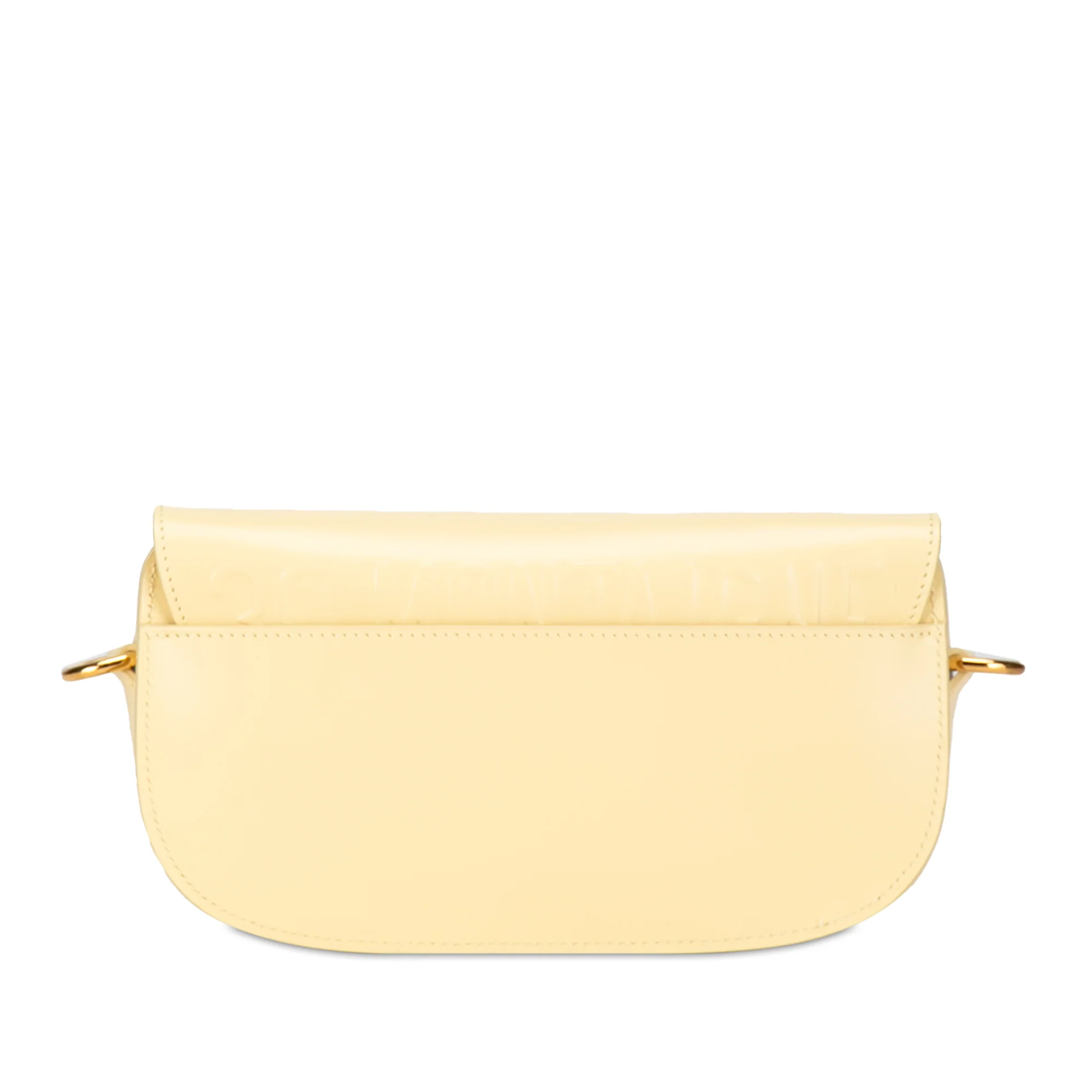 Dior | Pre-Owned Calfskin Bobby East West Crossbody | Yellow/Light Yellow - Image 3