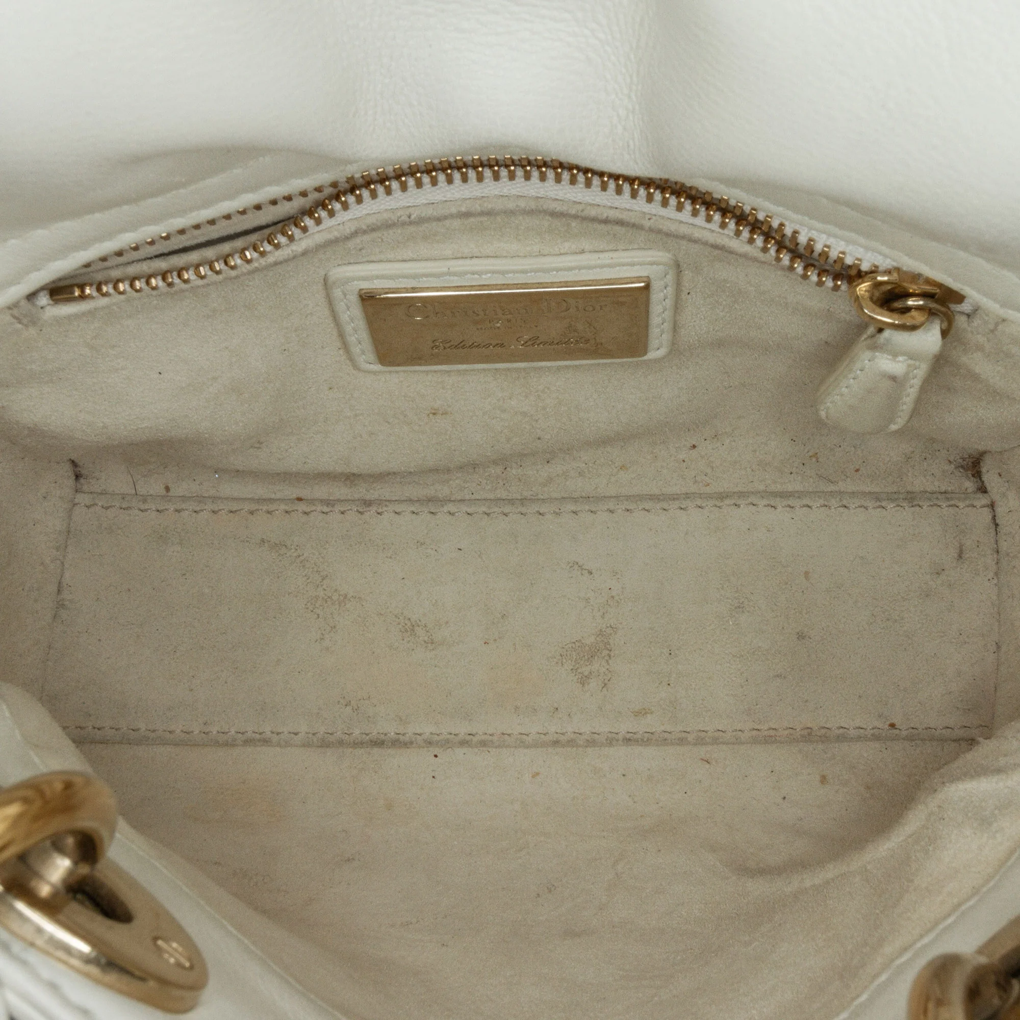 Dior | Pre-Owned DiorAmour Niki De Saint Phalle Mini Calfskin Lady Dior - I | White - Image 11