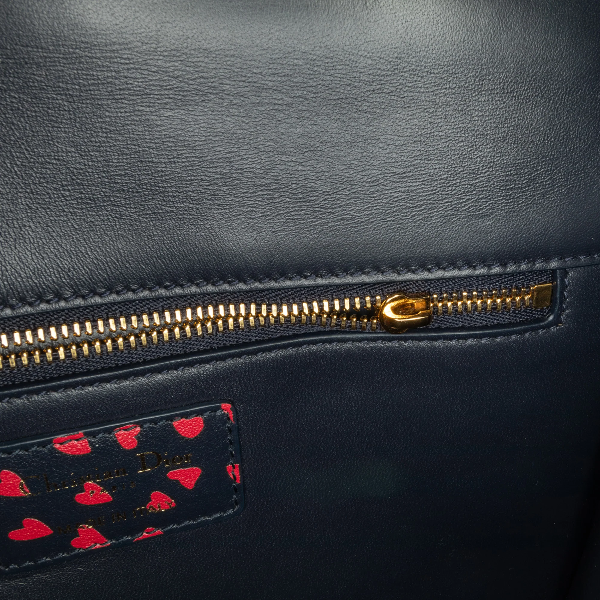Dior | Pre-Owned I Love Paris 30 Montaigne Flap | Blue - Image 10
