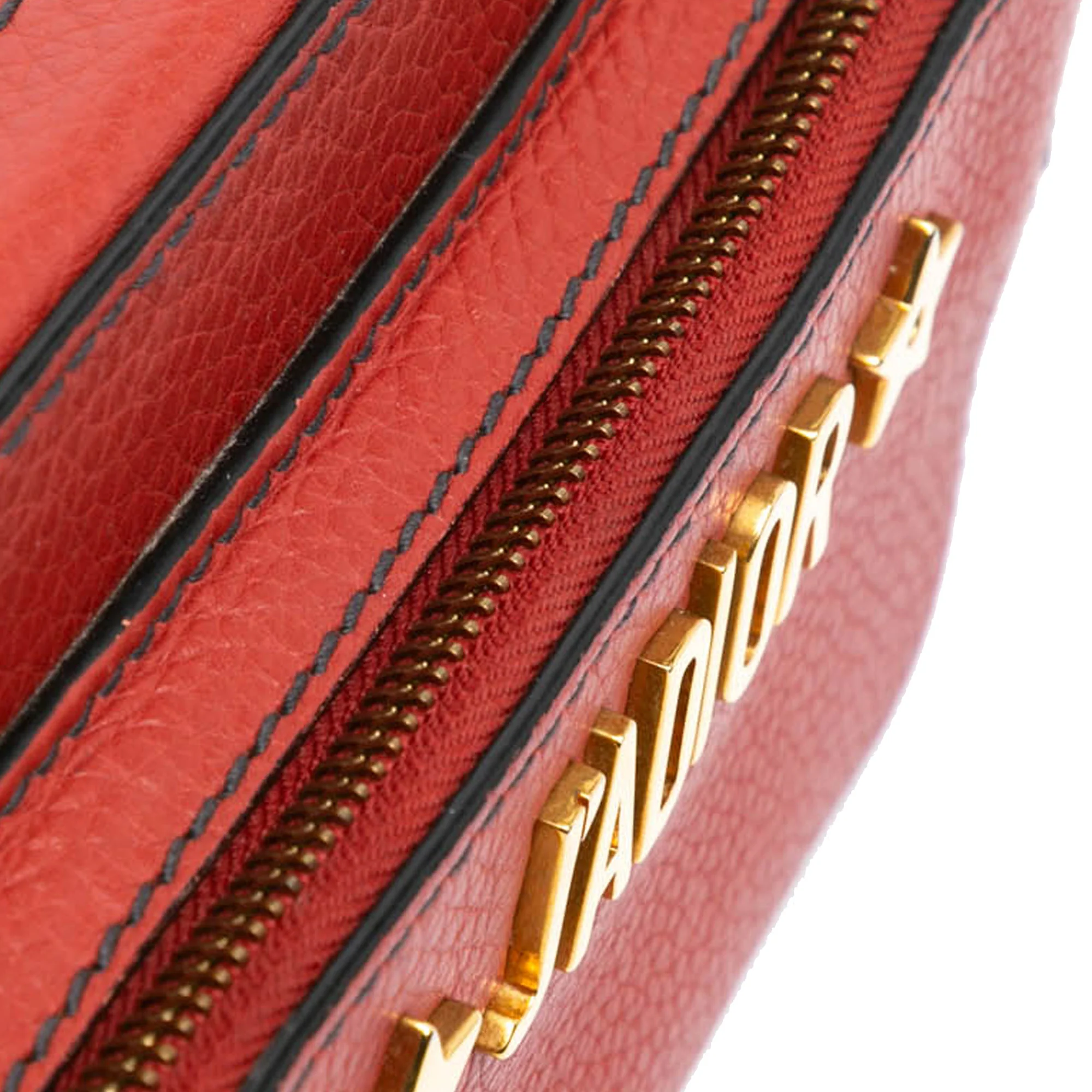 Dior | Pre-Owned Leather JAdior Camera Bag | Red - Image 10