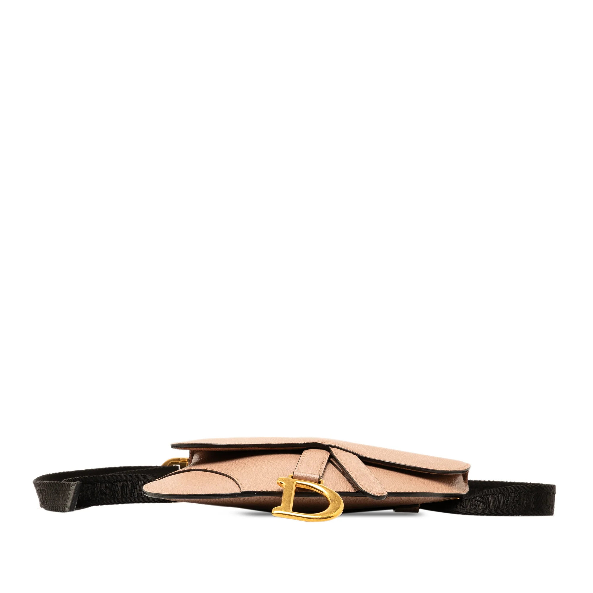 Dior | Pre-Owned Leather Saddle Belt Bag | Brown/Nude - Image 6