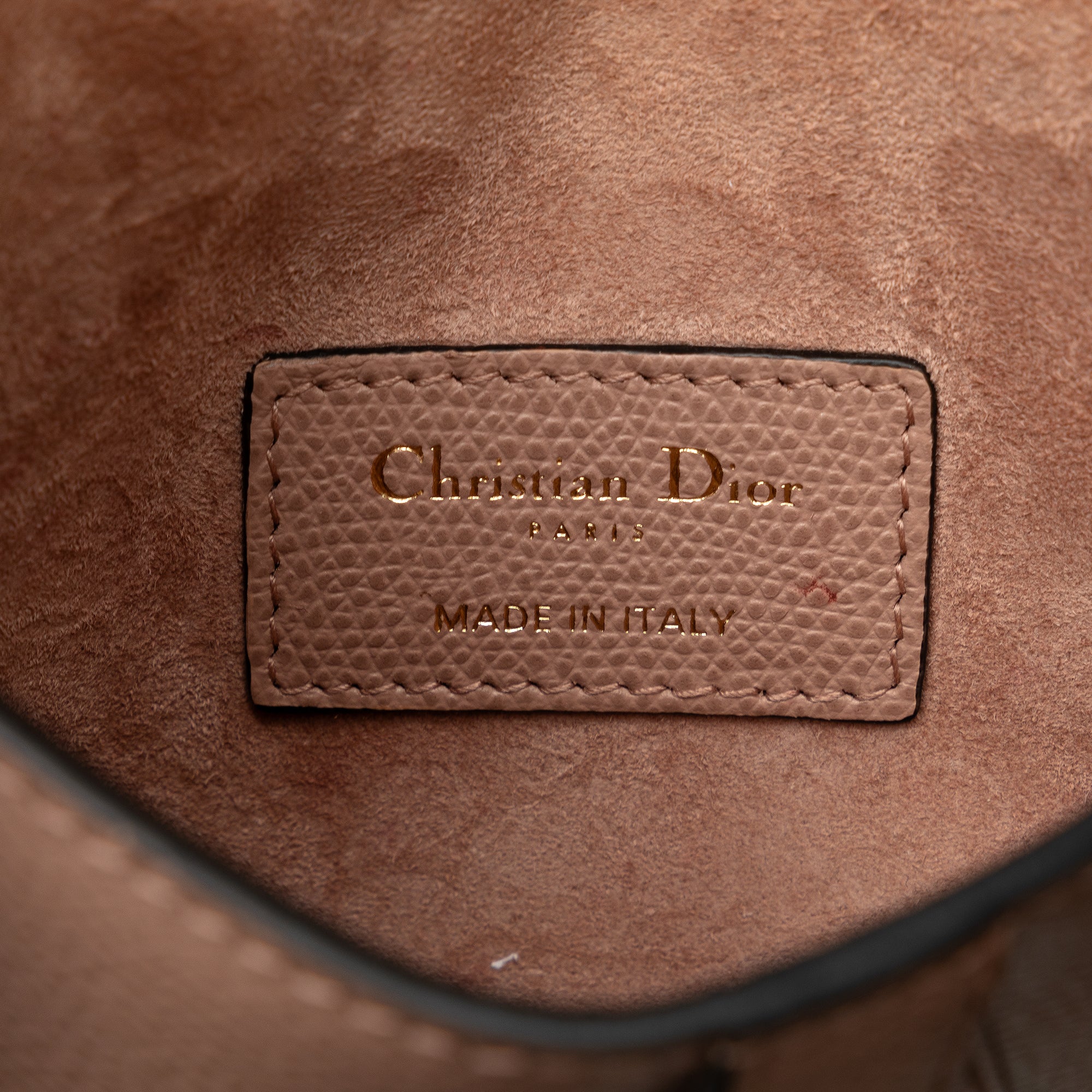 Dior | Pre-Owned Leather Saddle Belt Bag | Brown/Nude - Image 8