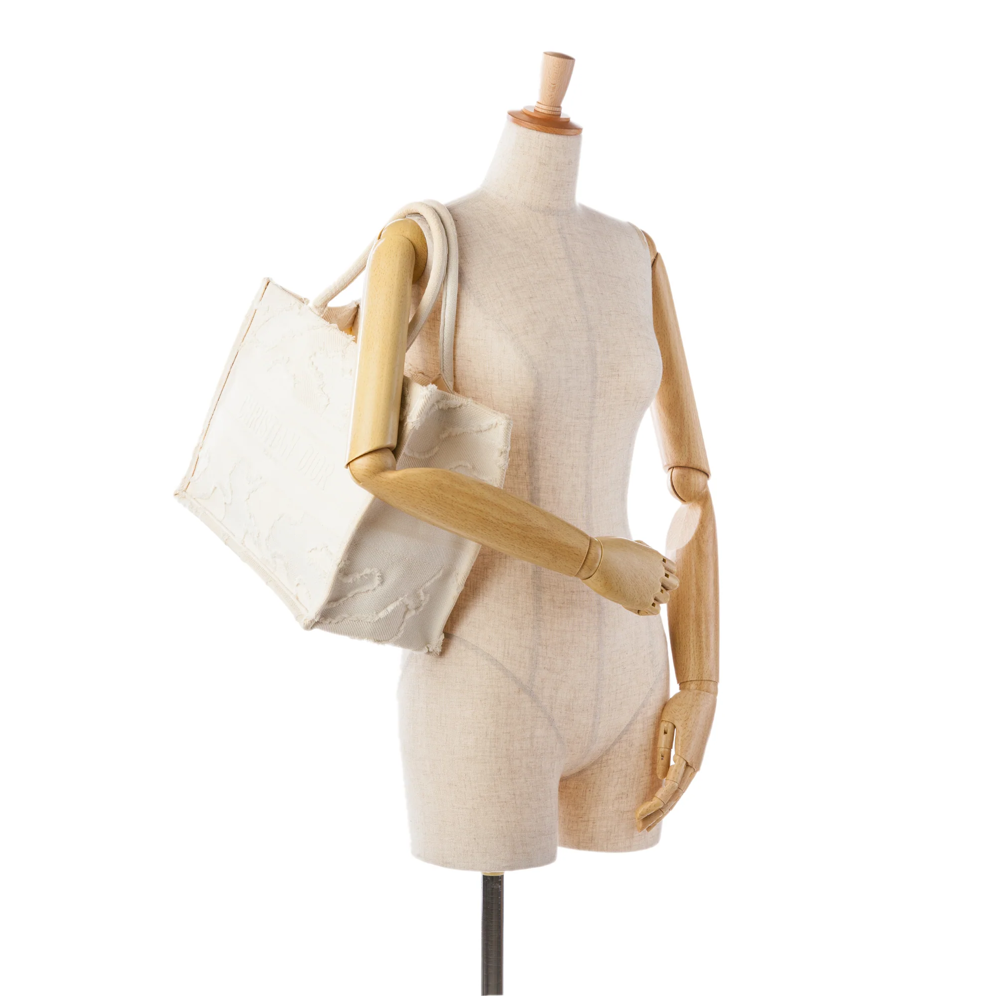 Dior | Pre-Owned Medium Camouflage Book Tote | White - Image 5