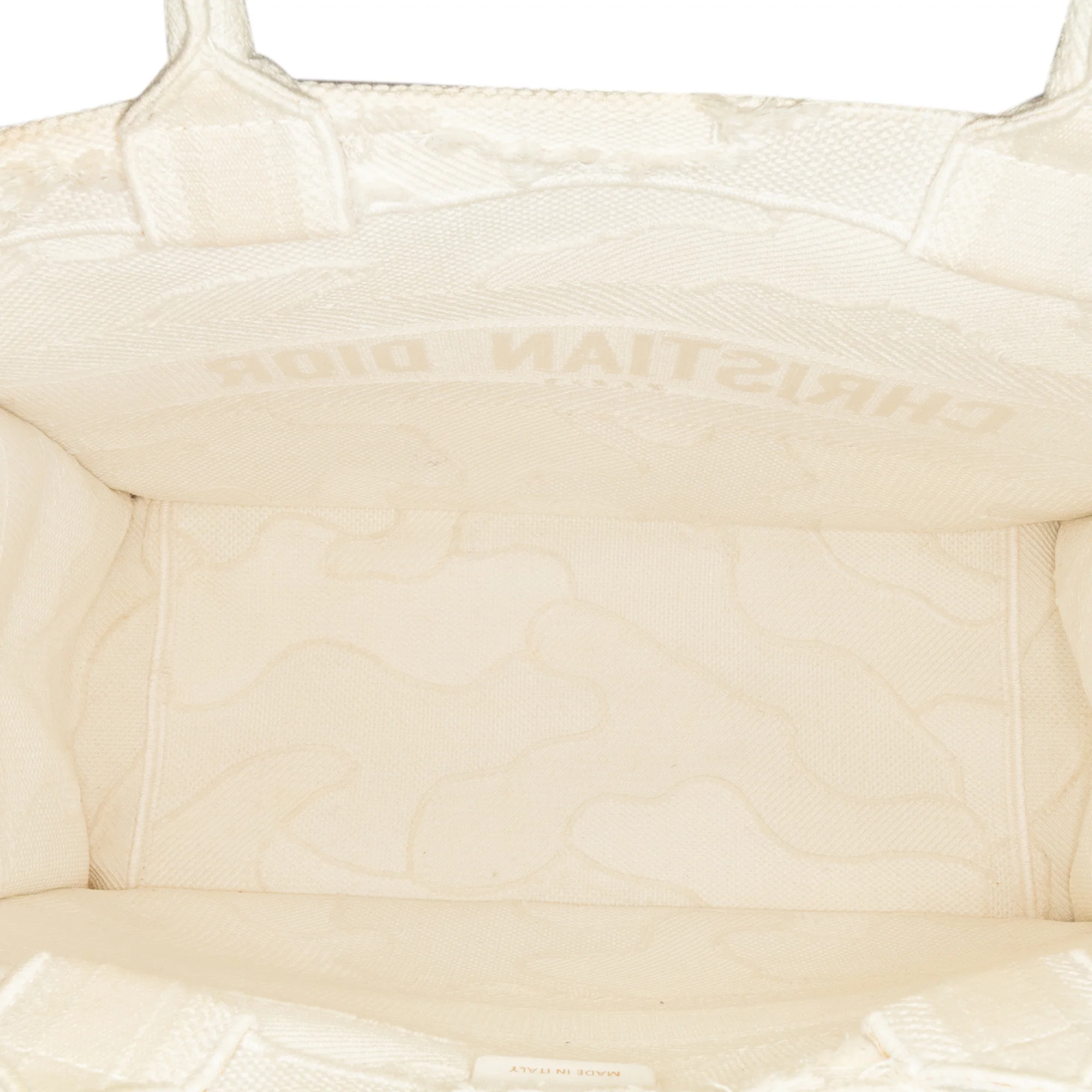 Dior | Pre-Owned Medium Camouflage Book Tote | White - Image 9