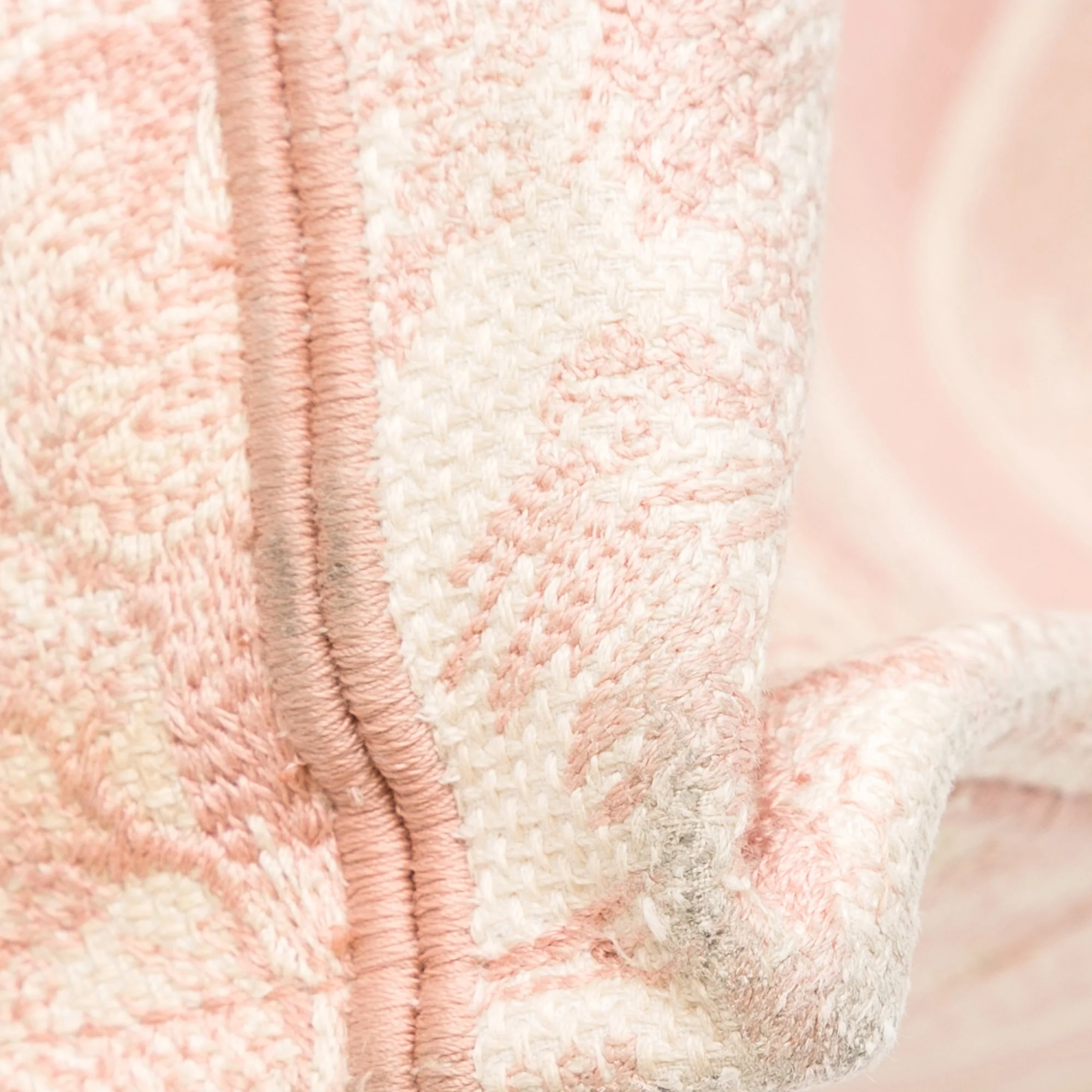 Dior | Pre-Owned Medium Canvas Embroidered Dioriviera Toile De Jouy Book Tote | Pink/Light Pink - Image 3