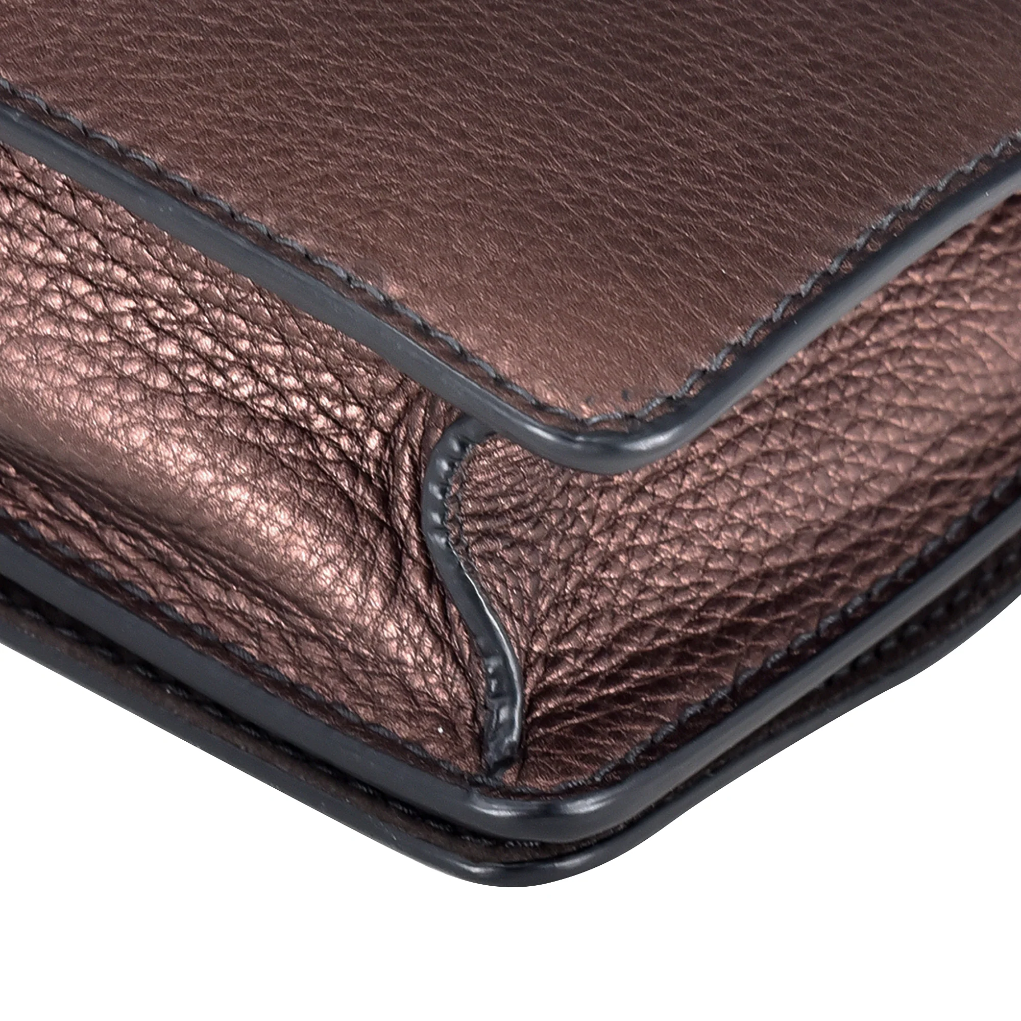 Dior | Pre-Owned Medium J'Adior Chain Flap | Brown/Bronze - Image 12