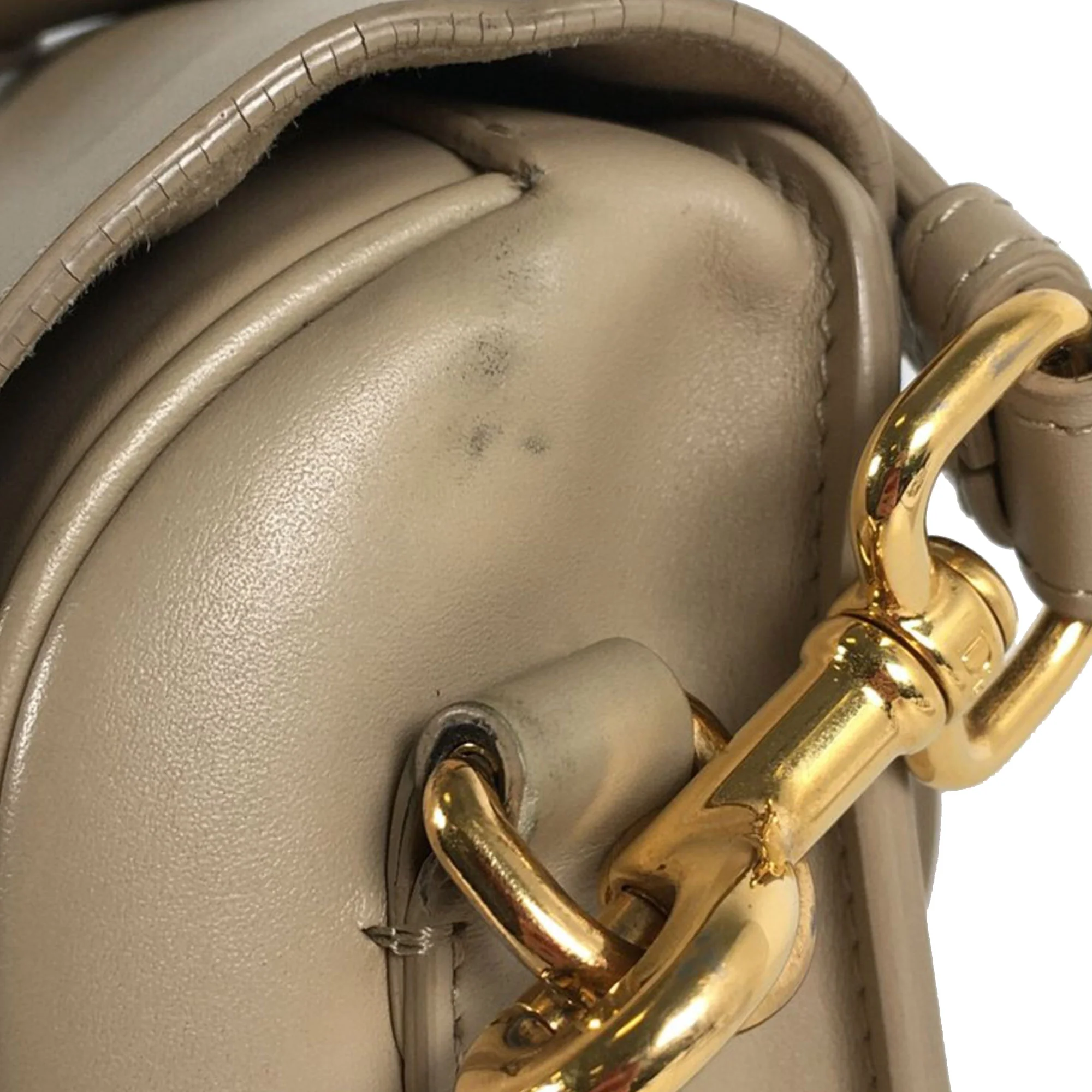 Dior | Pre-Owned Medium Leather Bobby | Beige - Image 2
