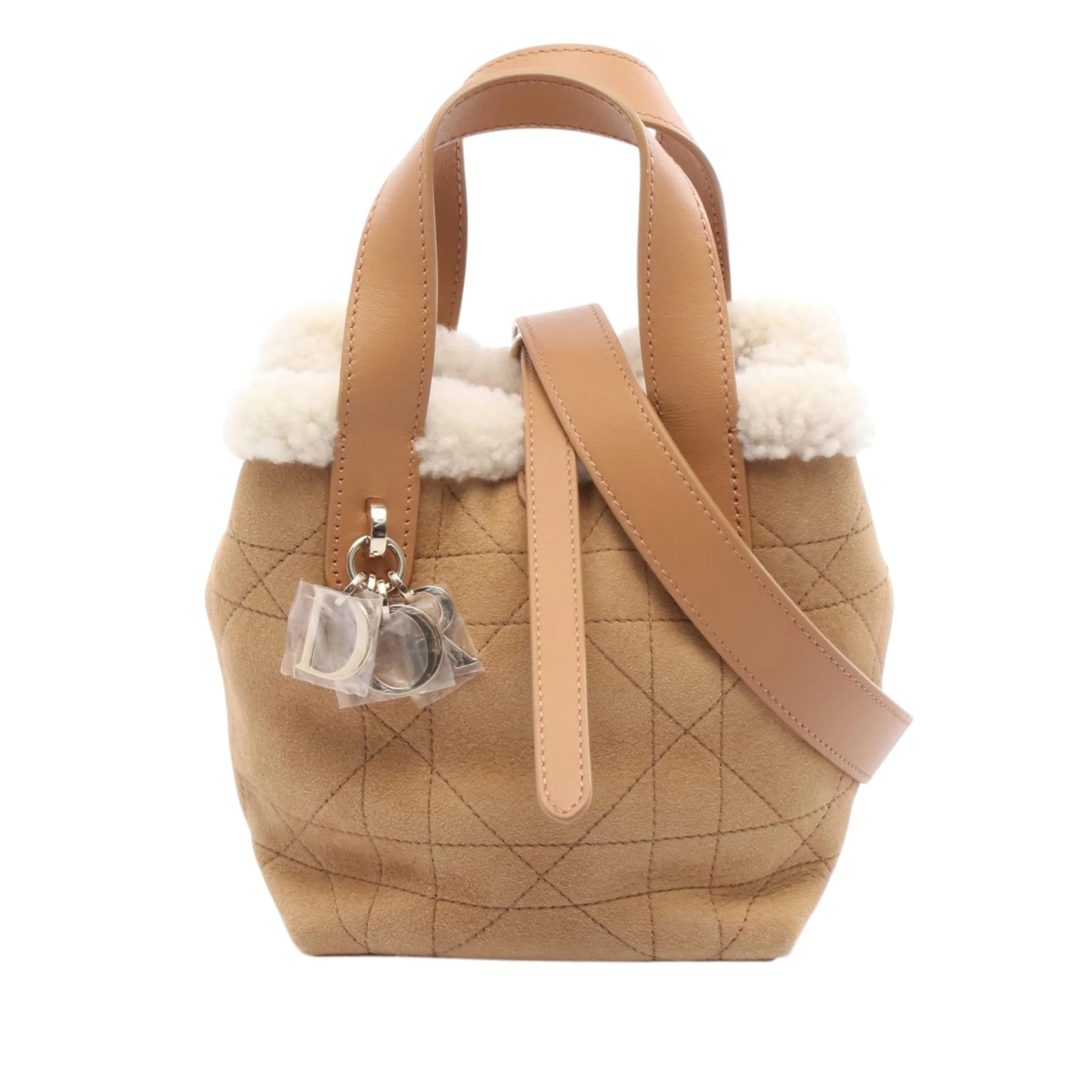 Dior | Pre-Owned Nano Suede Macrocannage DiorAlps Toujours | Brown