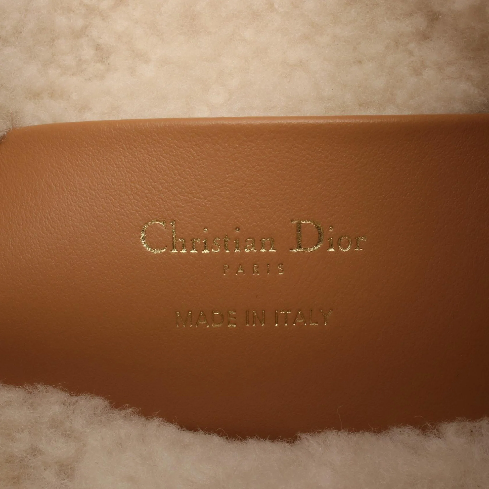 Dior | Pre-Owned Nano Suede Macrocannage DiorAlps Toujours | Brown - Image 4