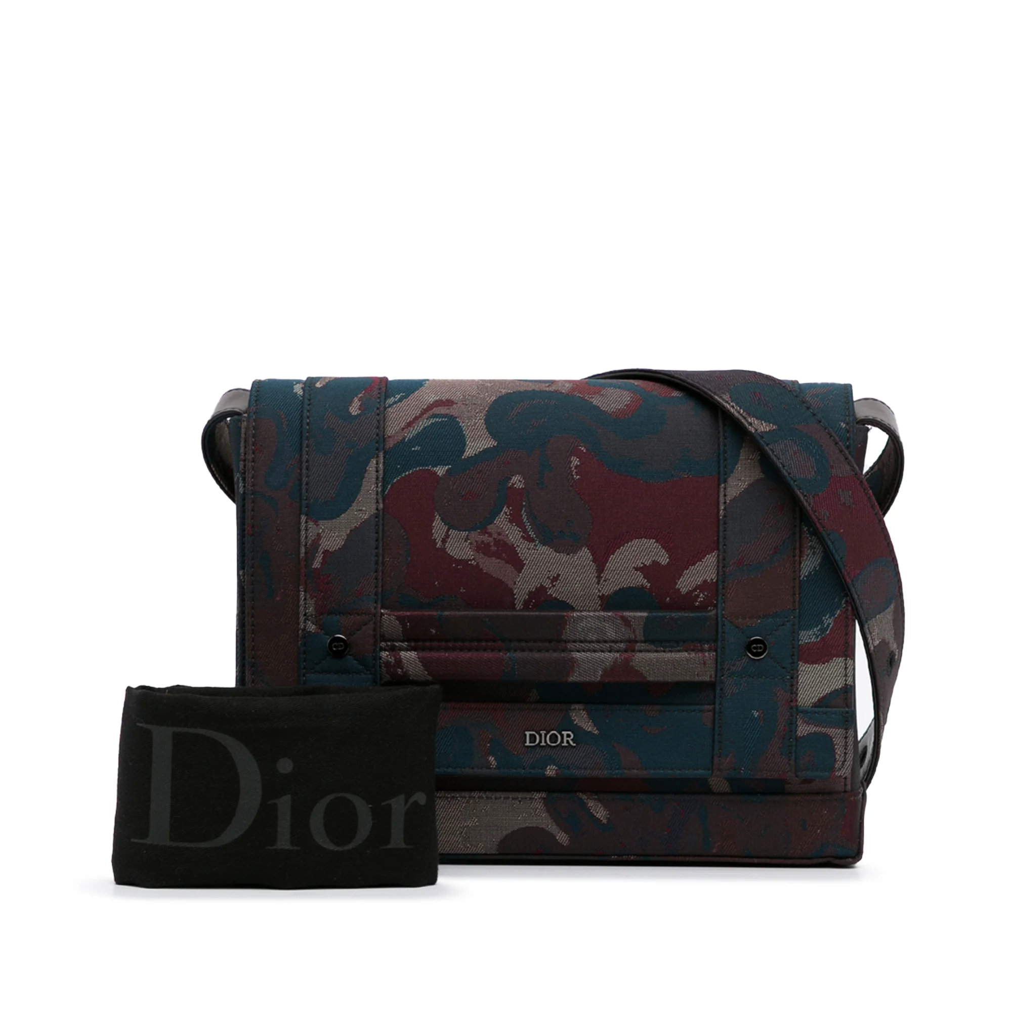 Dior | Pre-Owned x Peter Doig Messenger Bag | Brown - Image 3