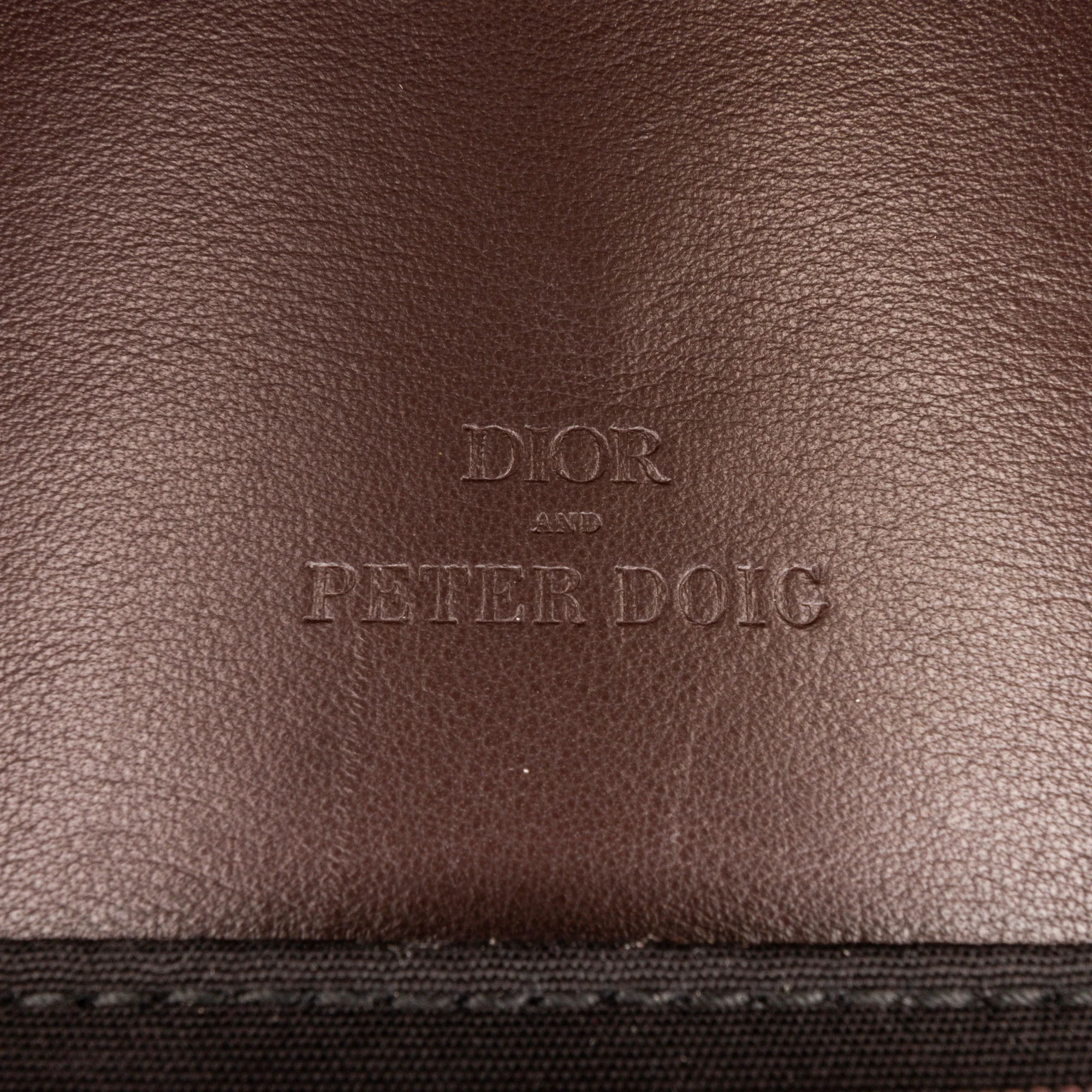 Dior | Pre-Owned x Peter Doig Messenger Bag | Brown - Image 9