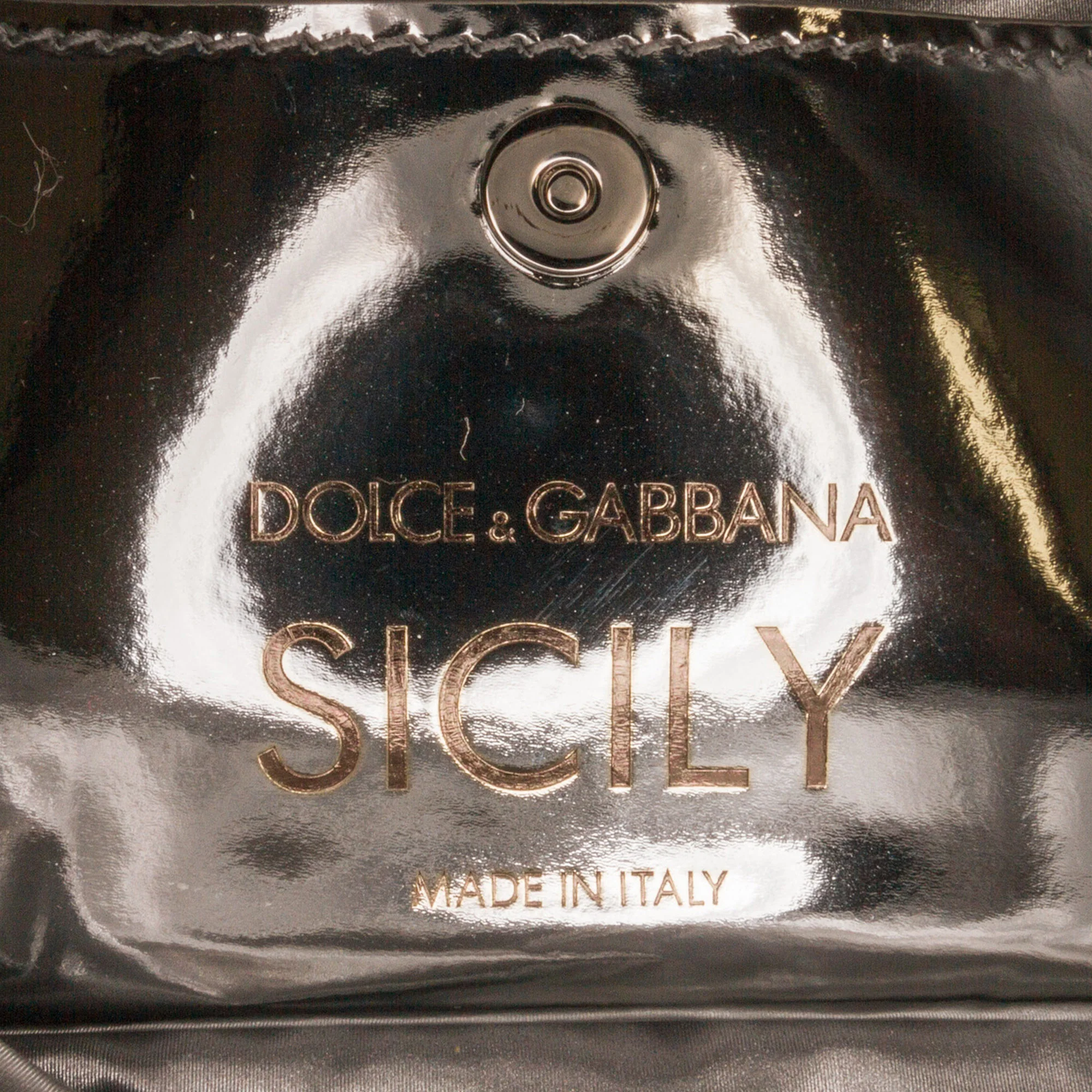 Dolce & Gabbana | Pre-Owned Miss Sicily Belt Bag | Silver - Image 11