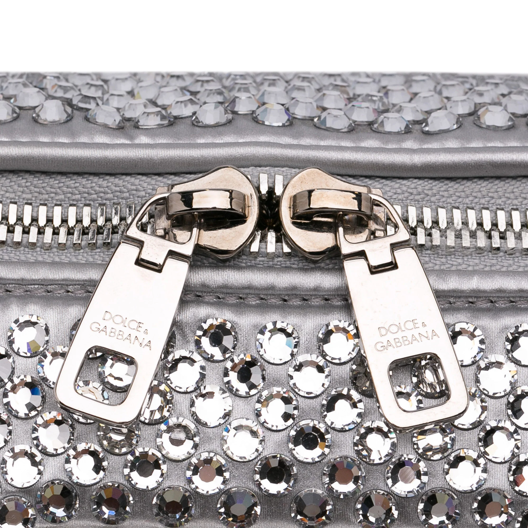 Dolce & Gabbana | Pre-Owned Miss Sicily Belt Bag | Silver - Image 13