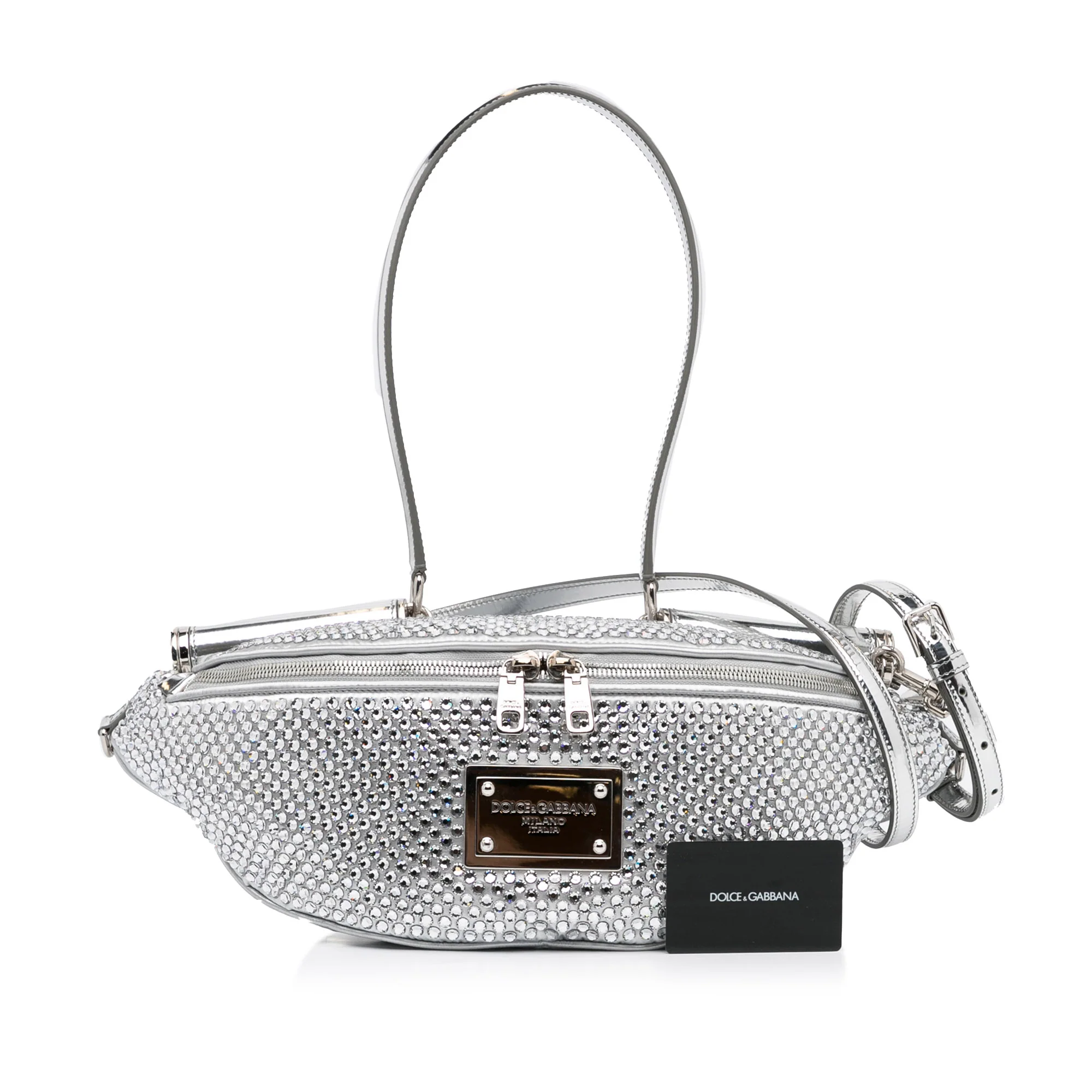 Dolce & Gabbana | Pre-Owned Miss Sicily Belt Bag | Silver - Image 5