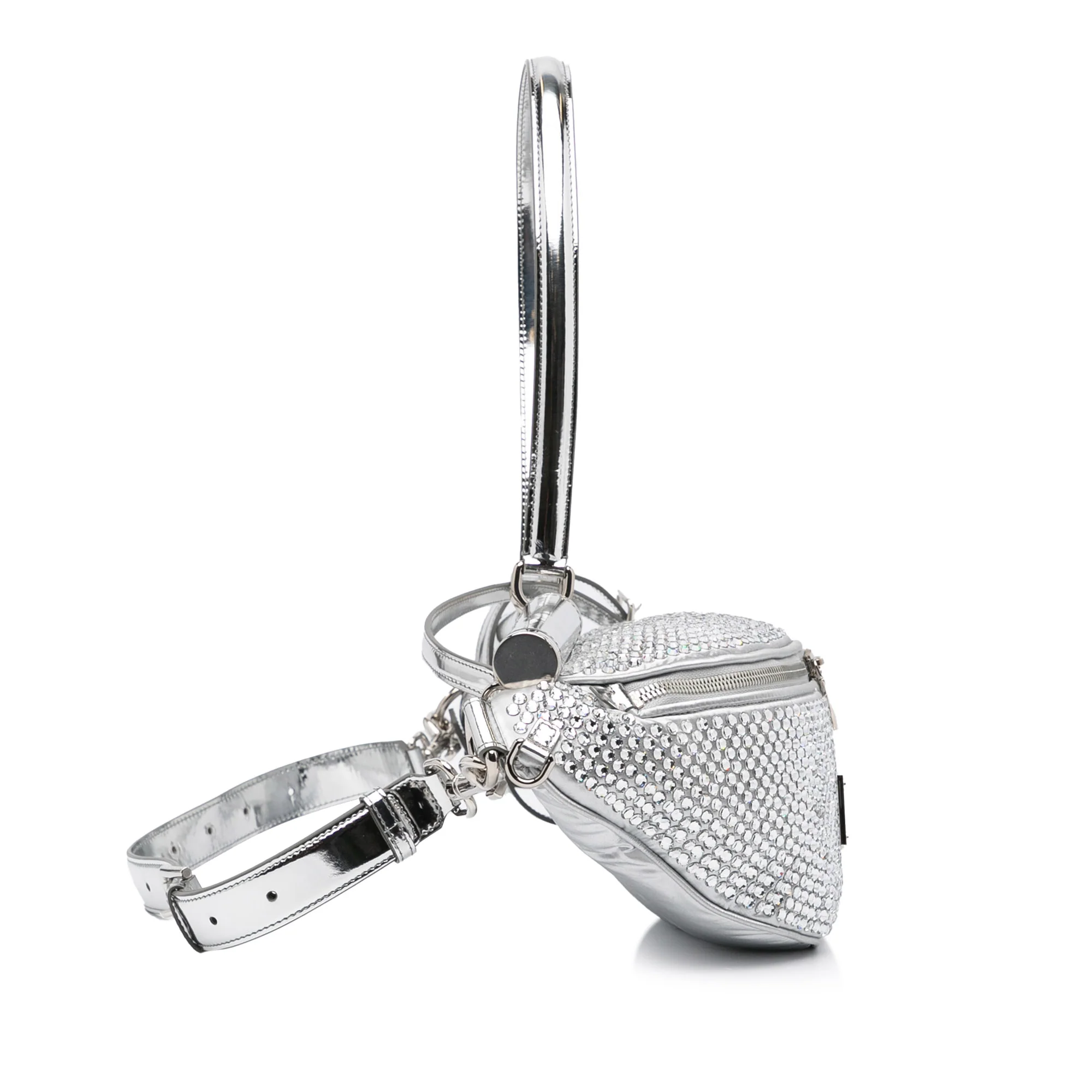 Dolce & Gabbana | Pre-Owned Miss Sicily Belt Bag | Silver - Image 7