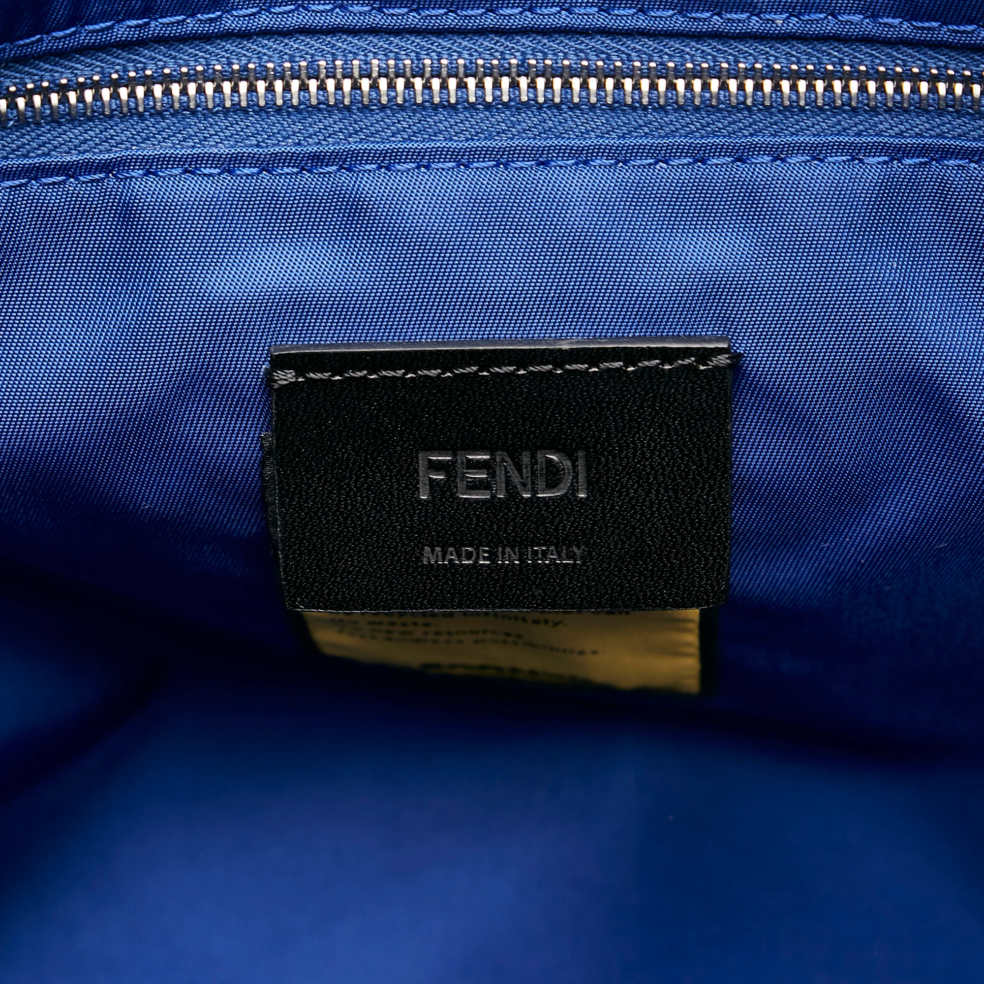 Fendi | Pre-Owned FF Lock Crossbody | Blue - Image 12