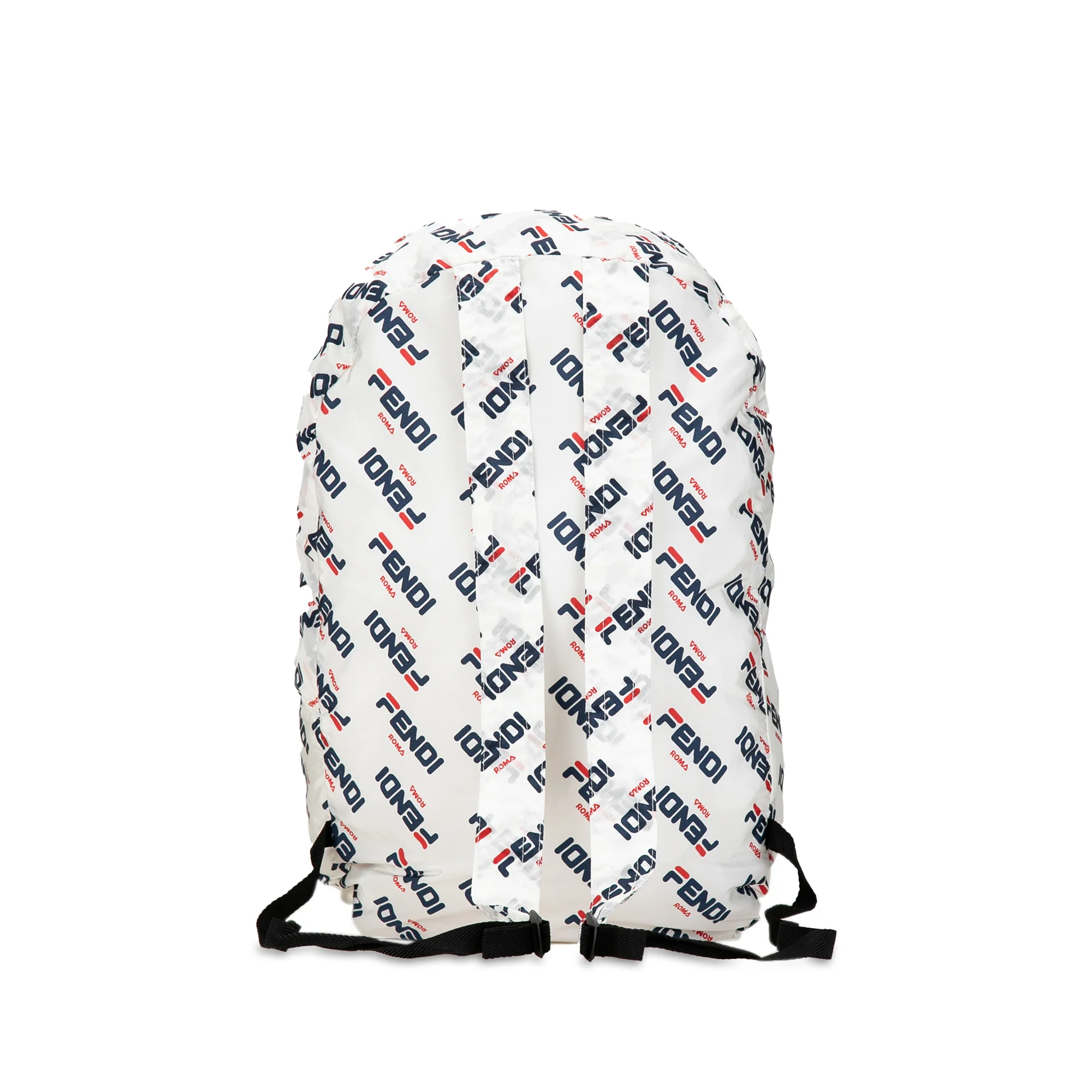 Fendi | Pre-Owned x Fila Mania Packable Backpack | White - Image 5
