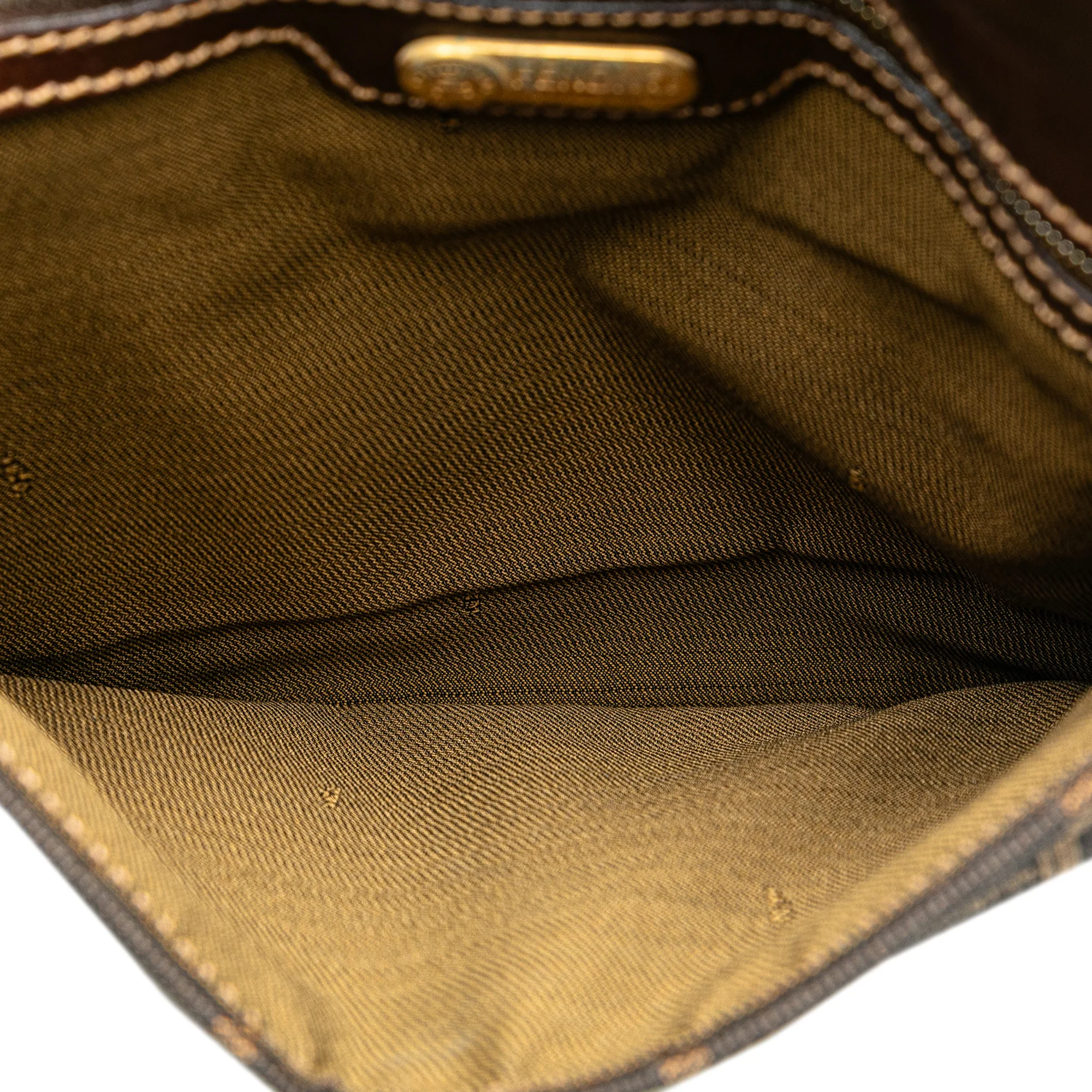 Fendi | Pre-Owned Zucca Canvas Handbag | Brown - Image 8