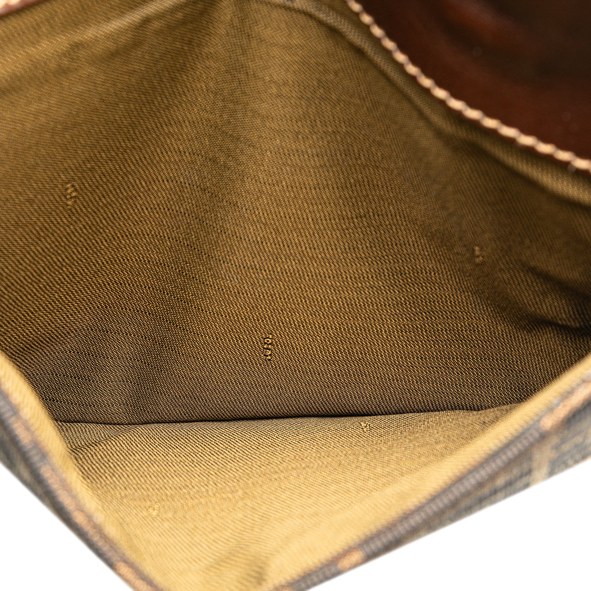 Fendi | Pre-Owned Zucca Canvas Handbag | Brown - Image 9