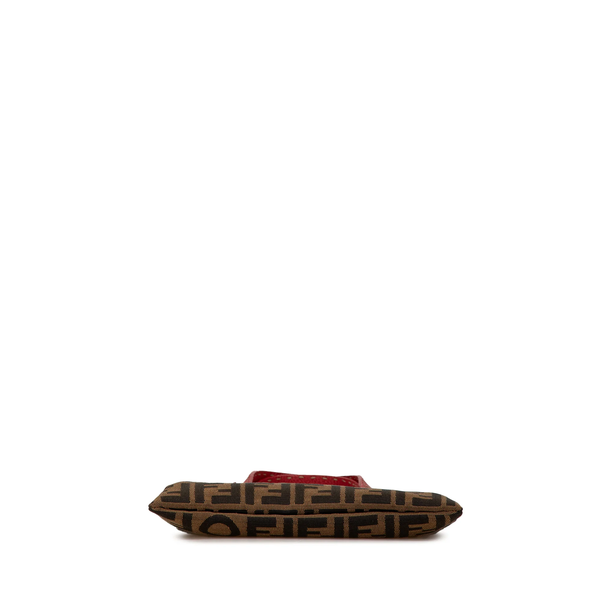 Fendi | Pre-Owned Zucca Canvas Sequins Tote | Brown - Image 4