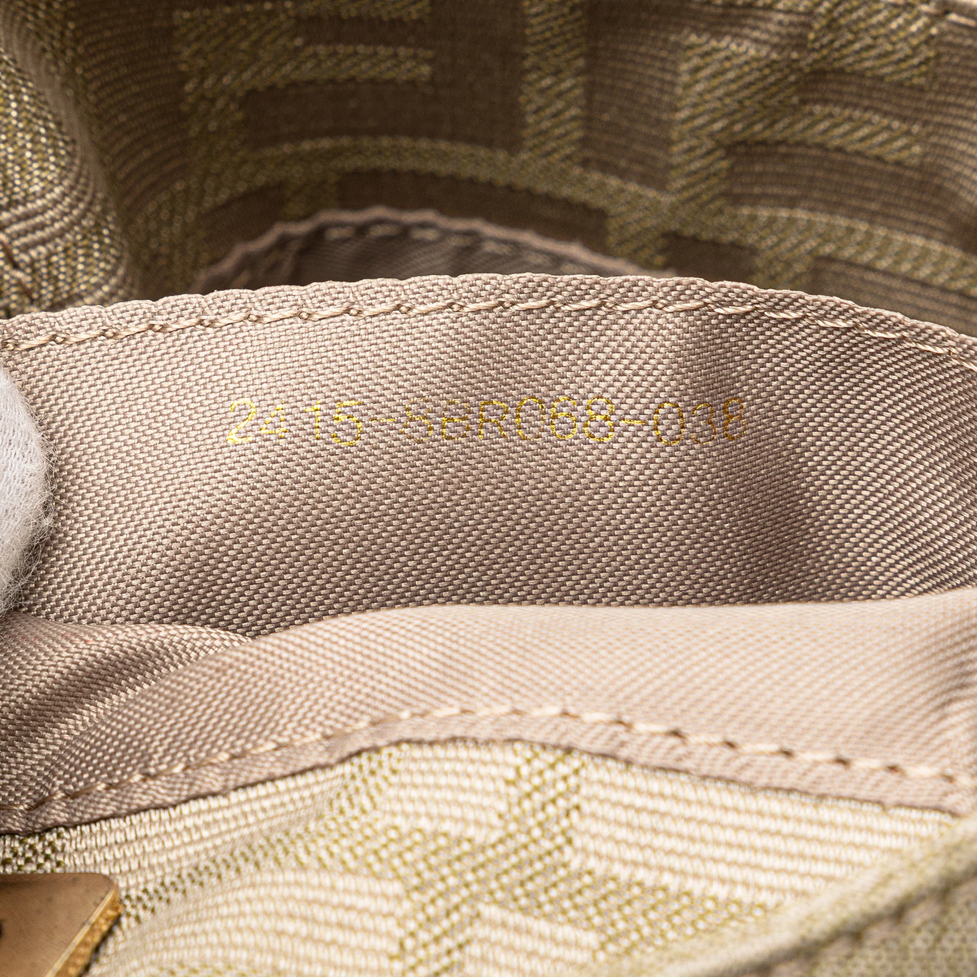 Fendi | Pre-Owned Zucca Canvas Shoulder Bag | Brown/Light Beige - Image 8