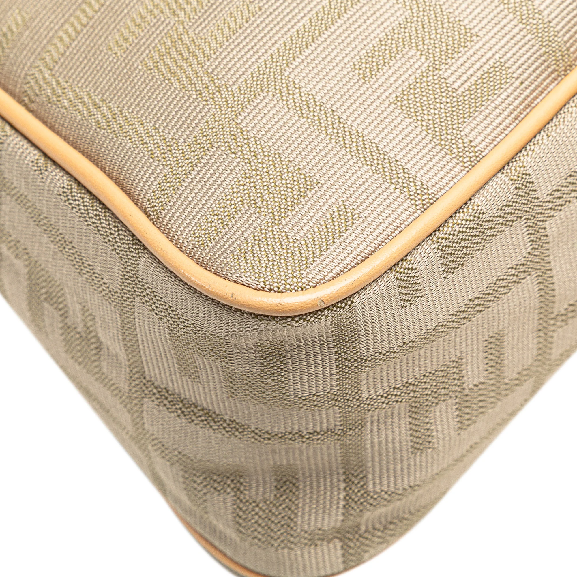 Fendi | Pre-Owned Zucca Canvas Shoulder Bag | Brown/Light Beige - Image 9